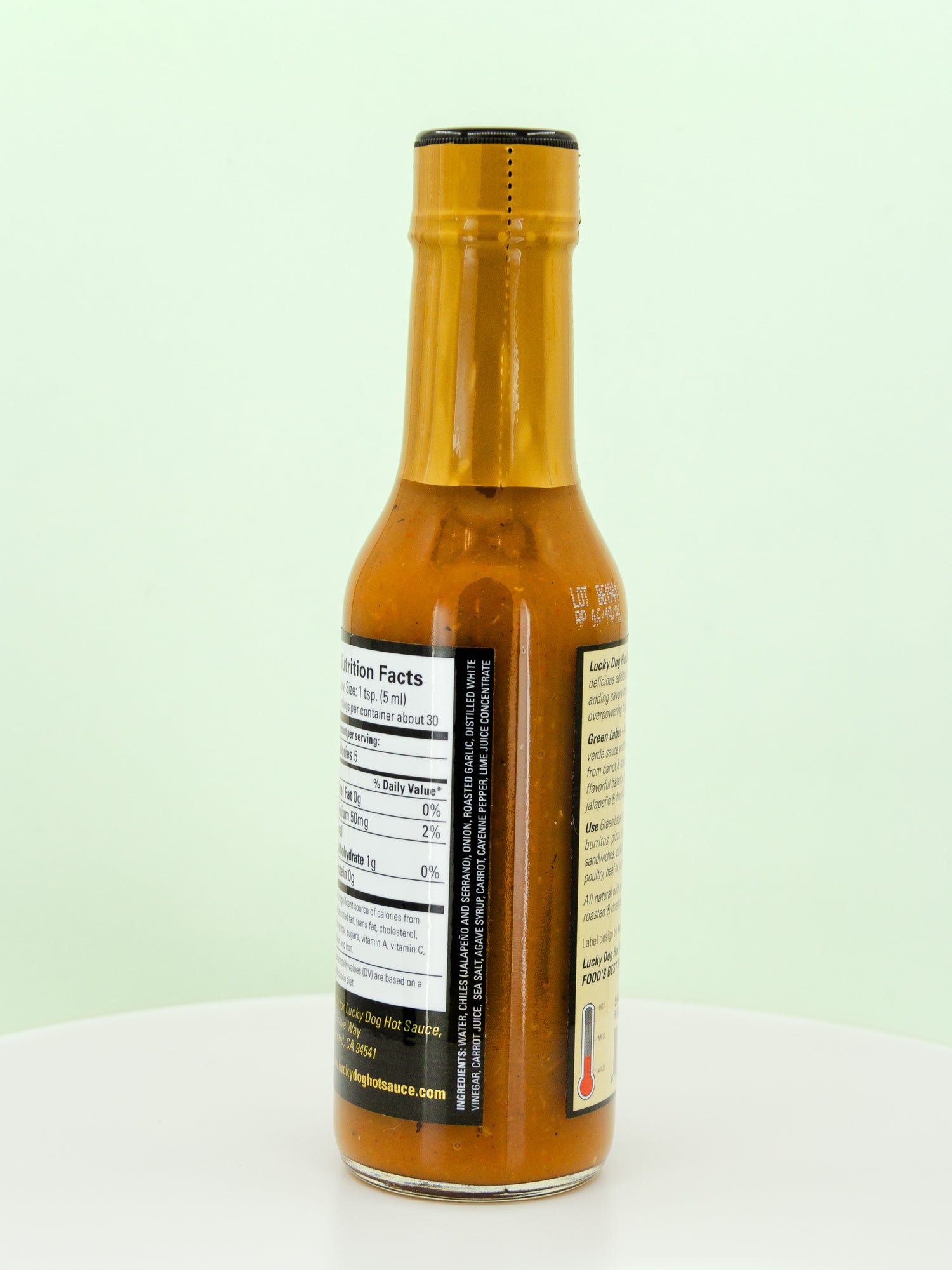 Fire Roasted Jalapeno &amp; Serrano Pepper Hot Sauce