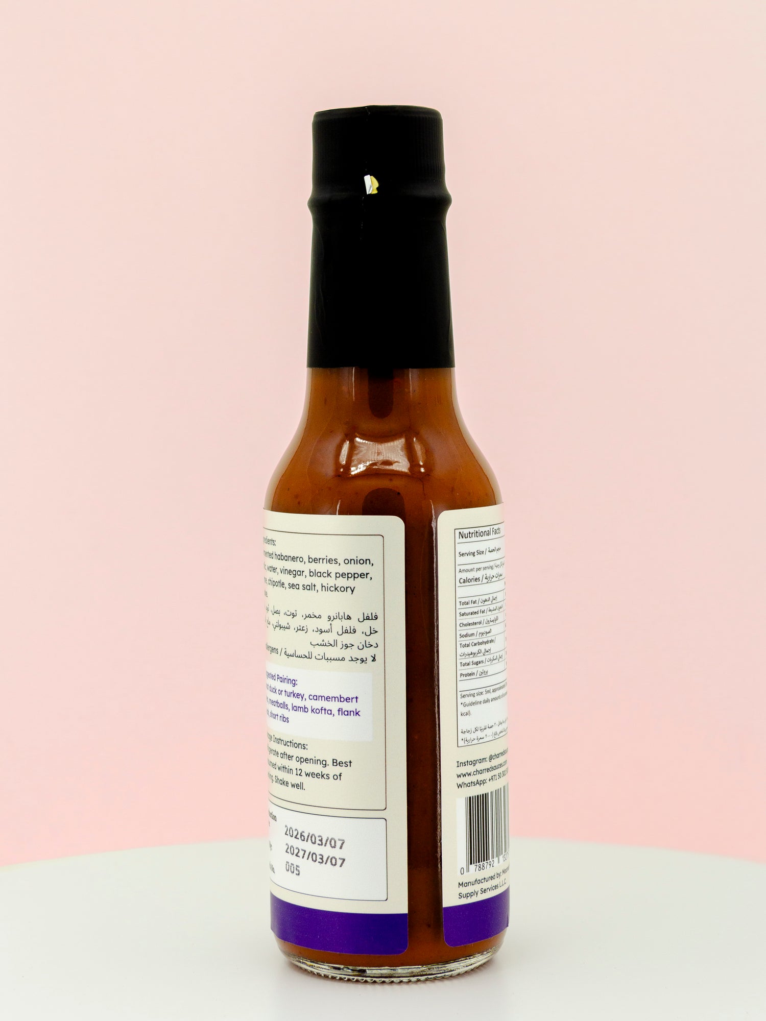 CHARRED Berries Habanero Hot Sauce