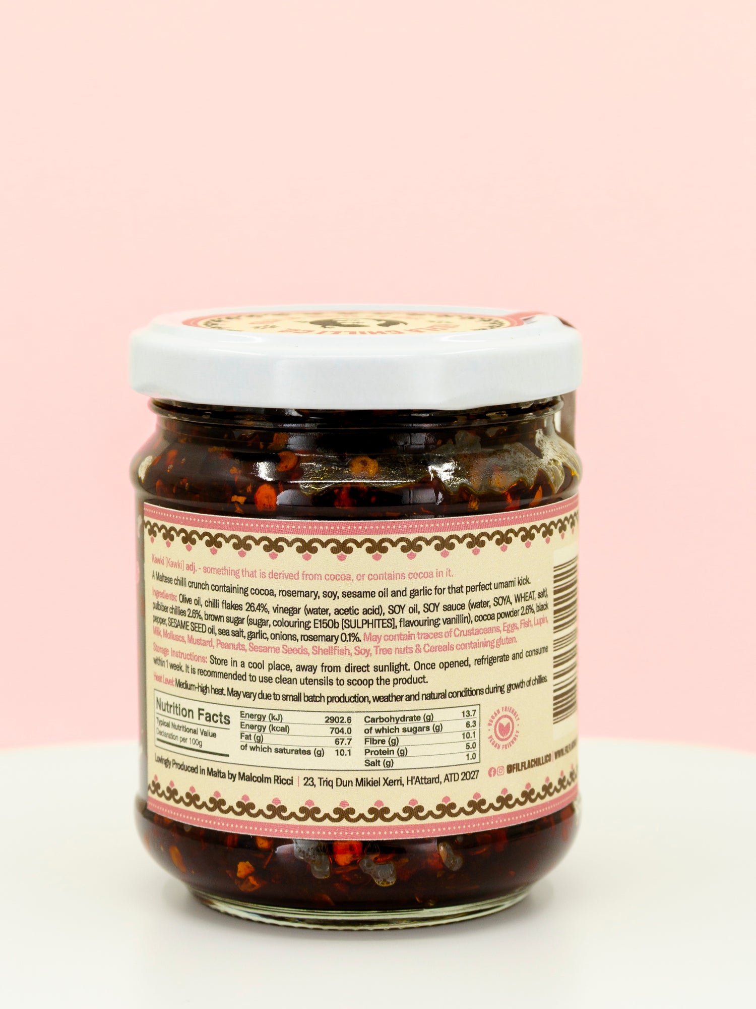 Kawki Cacao &amp; Rosemary Chilli Crunch