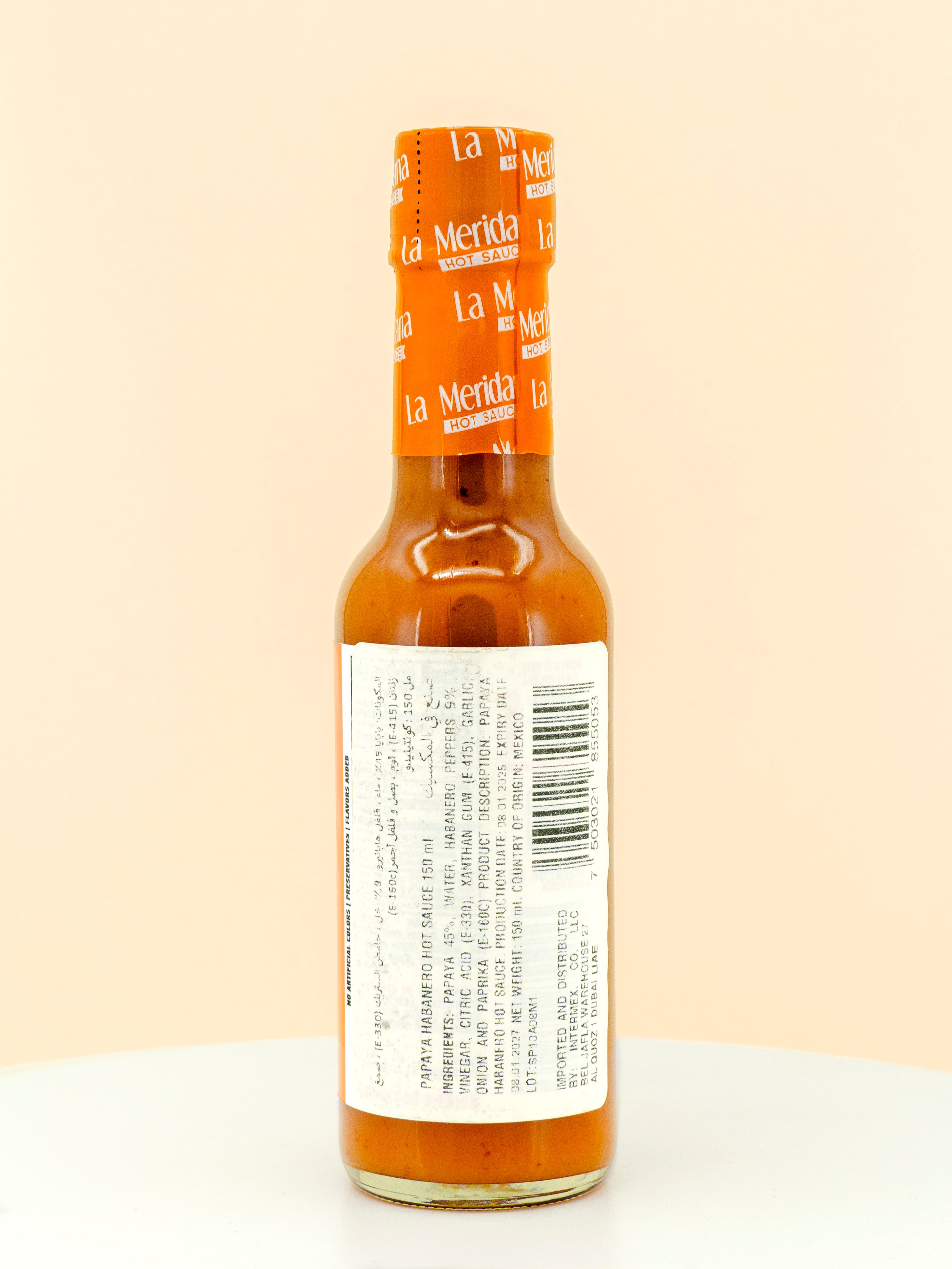 La Meridana Papaya Habanero Hot Sauce