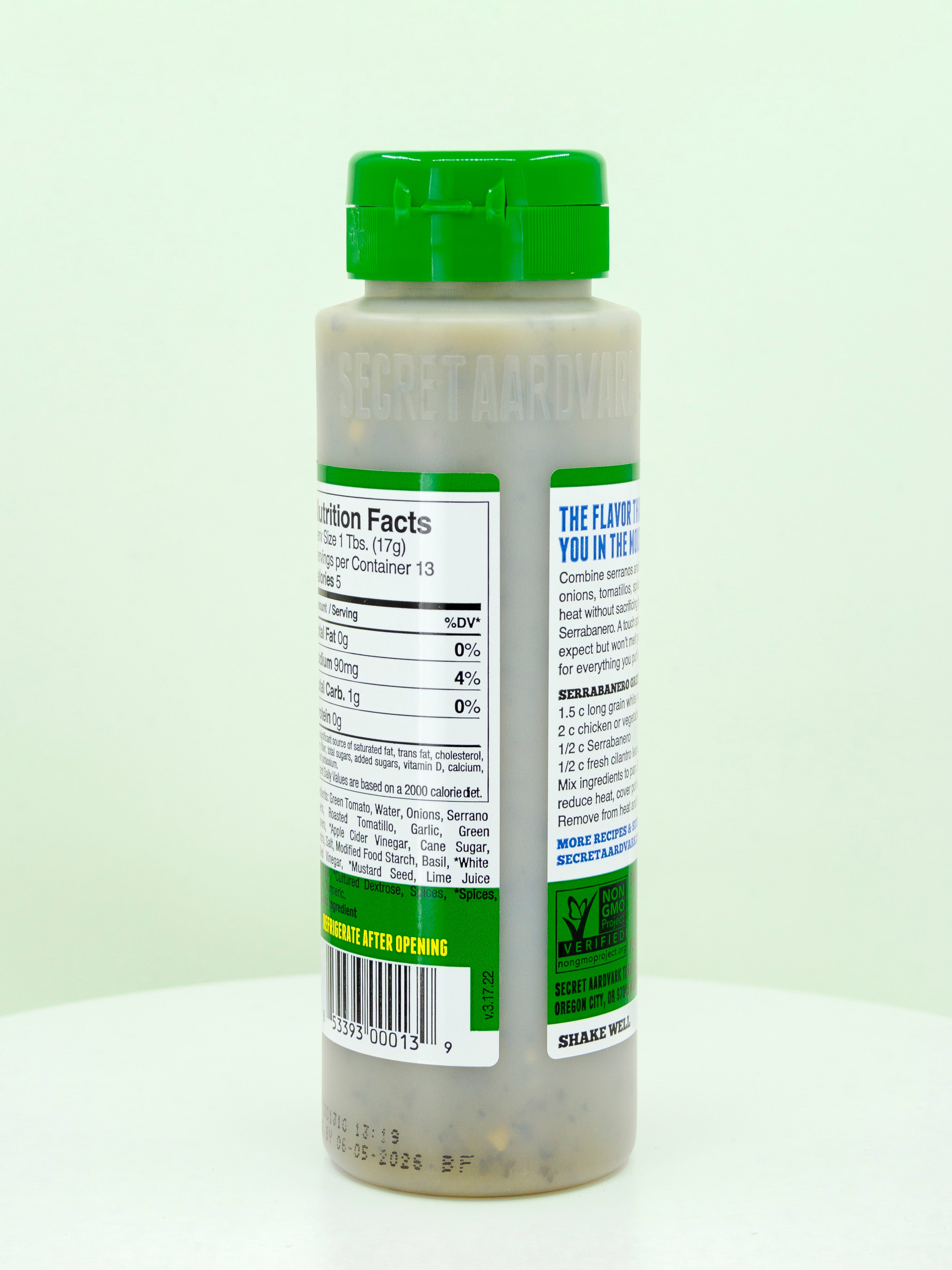 Serrabanero Green Hot Sauce