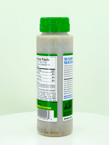 Serrabanero Green Hot Sauce