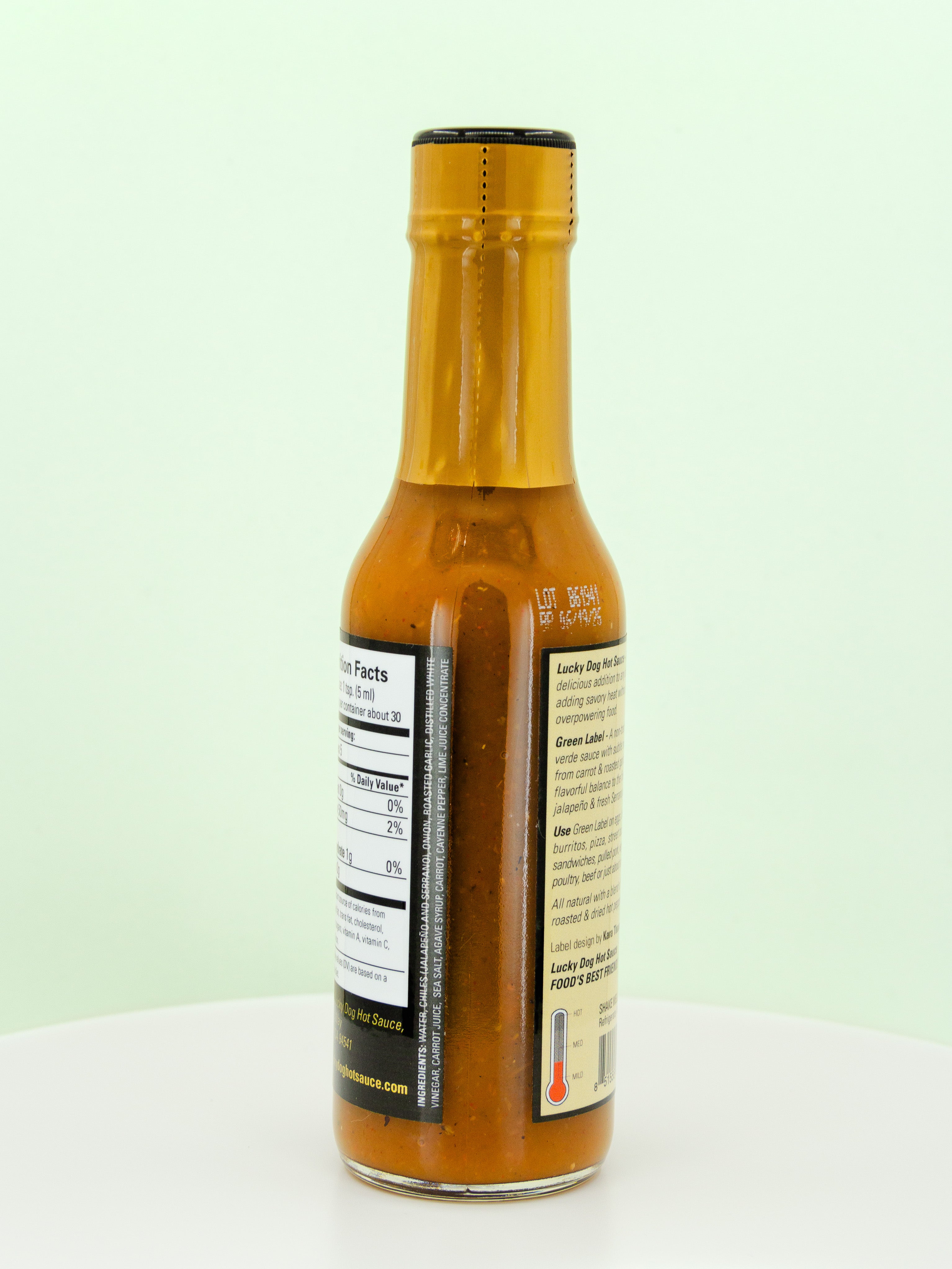 Fire Roasted Jalapeno &amp; Serrano Pepper Hot Sauce