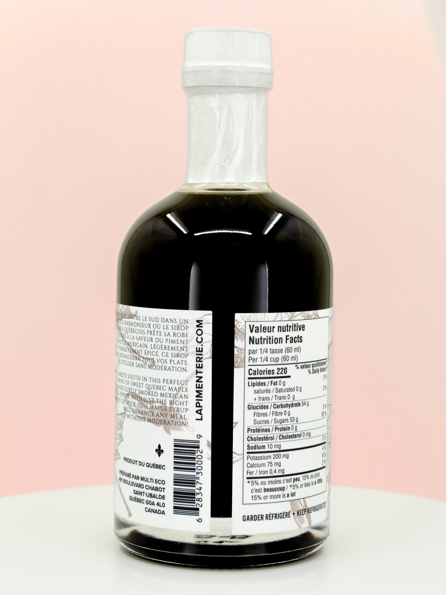 Chipotle-Infused Hot Maple Syrup