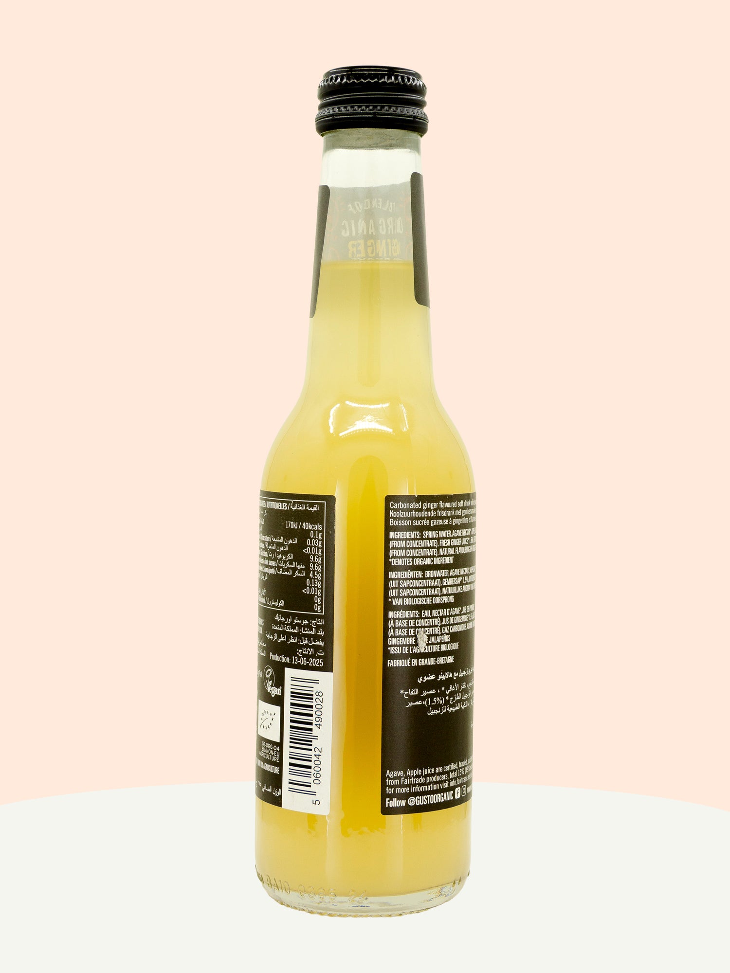 Fiery Ginger &amp; Jalapeño Sparkling Drink