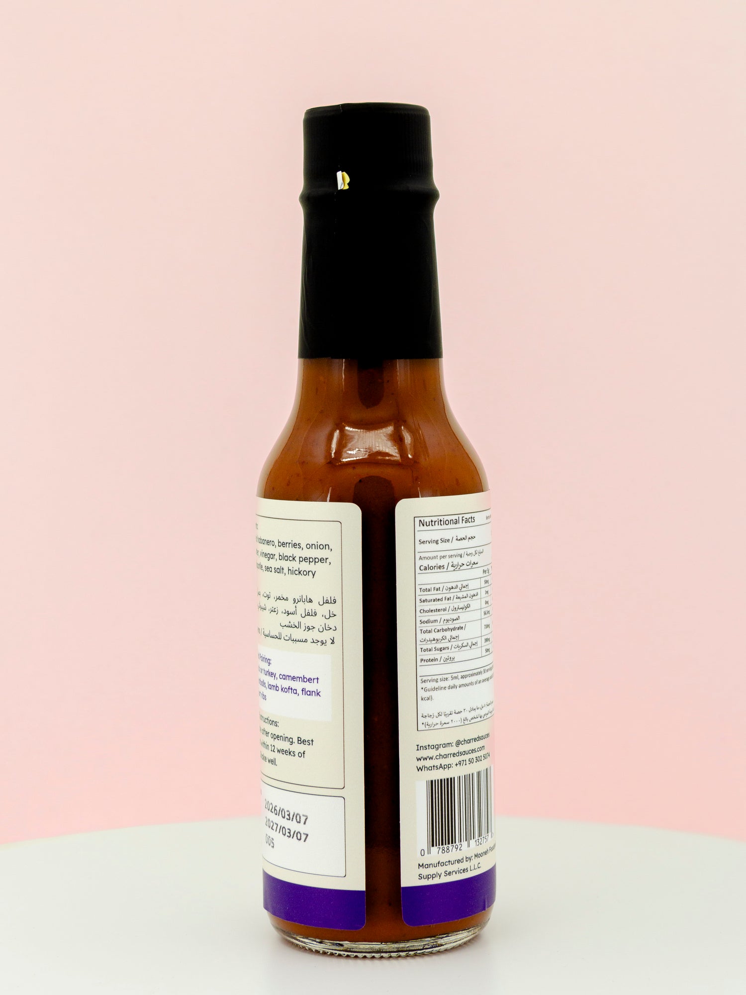 CHARRED Berries Habanero Hot Sauce