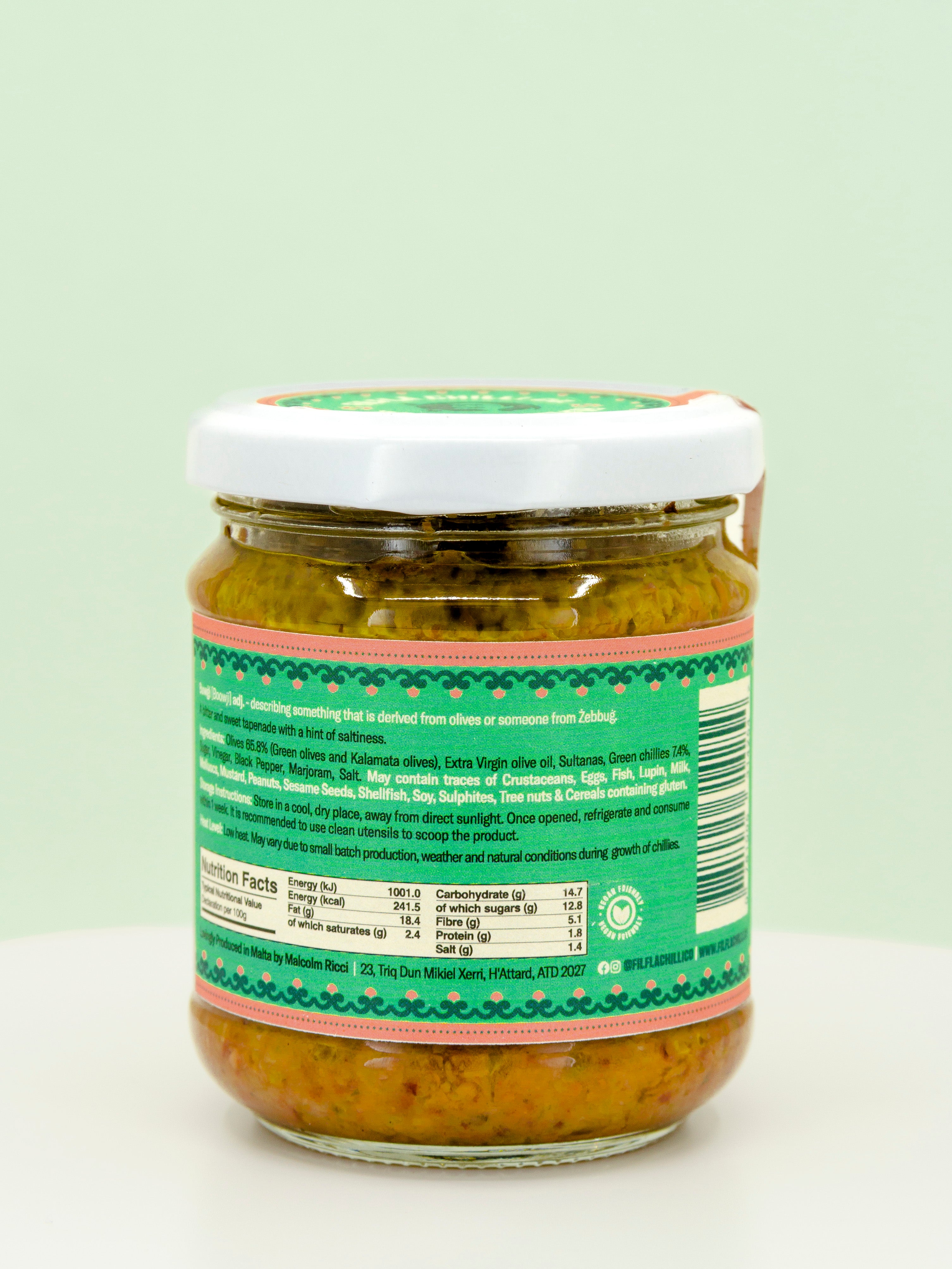 Buwgi Olive &amp; Chilli Tapenade