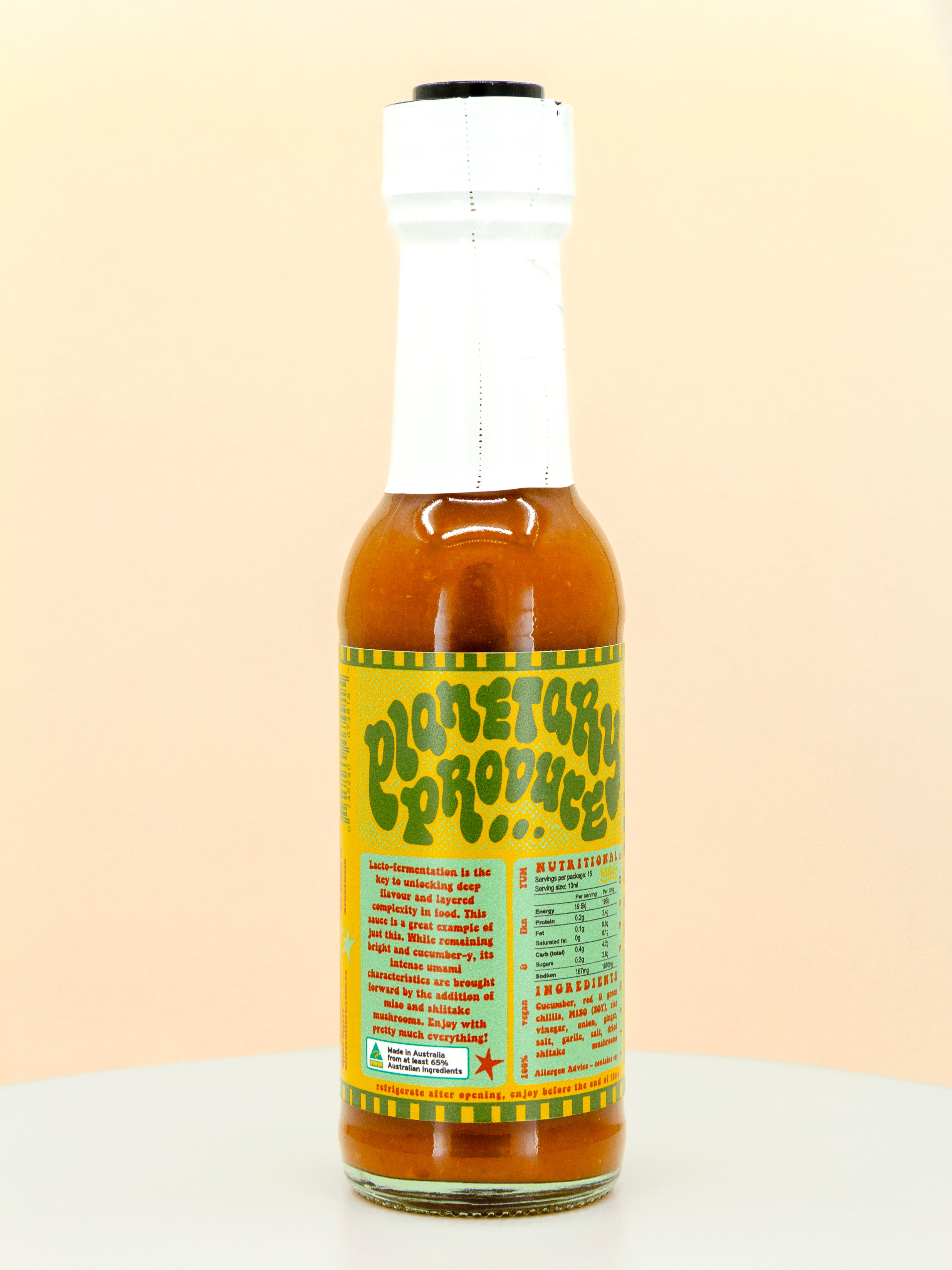 Cucumber Miso Hot Sauce