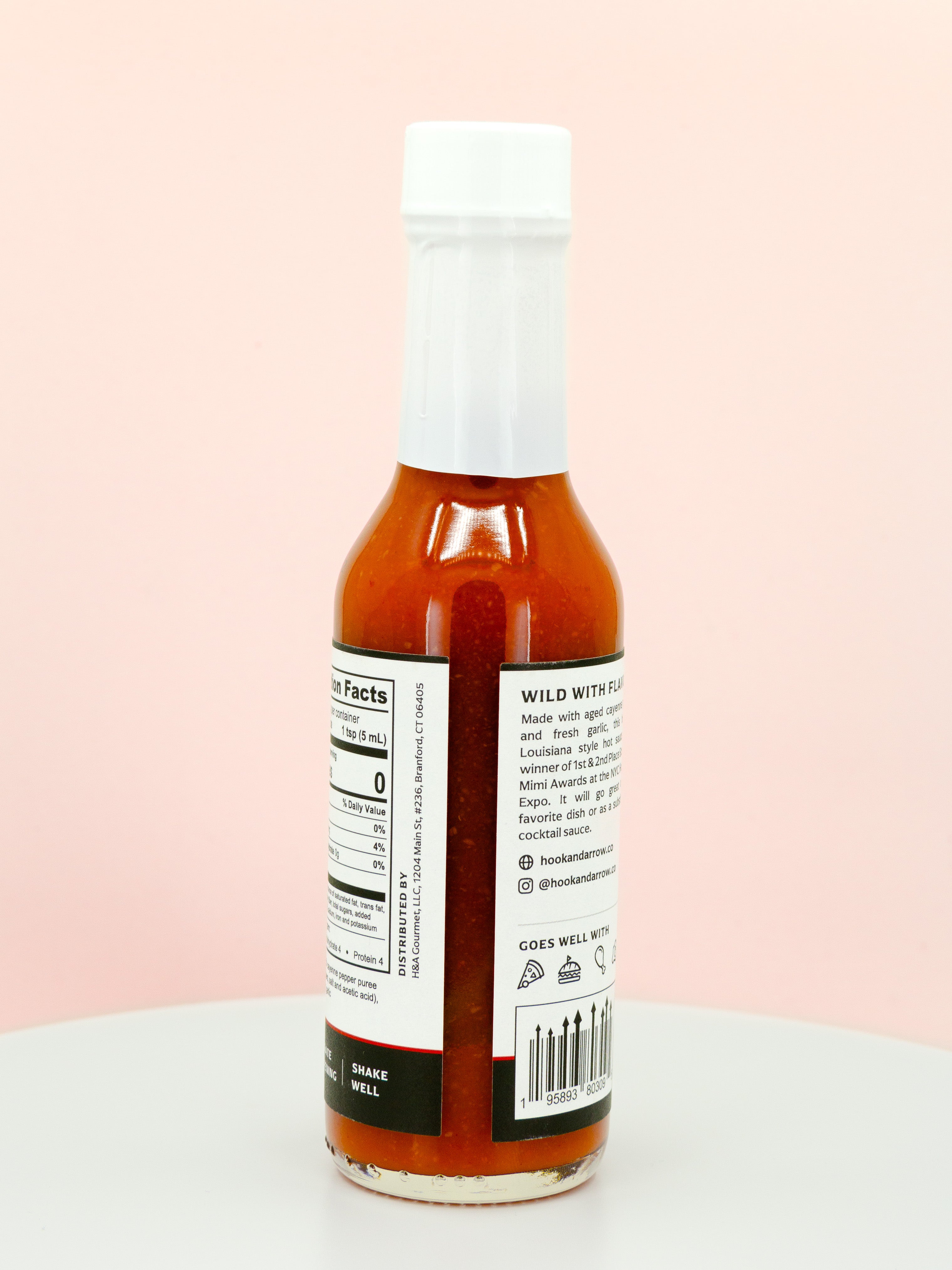 Cayenne, Garlic Hot Sauce