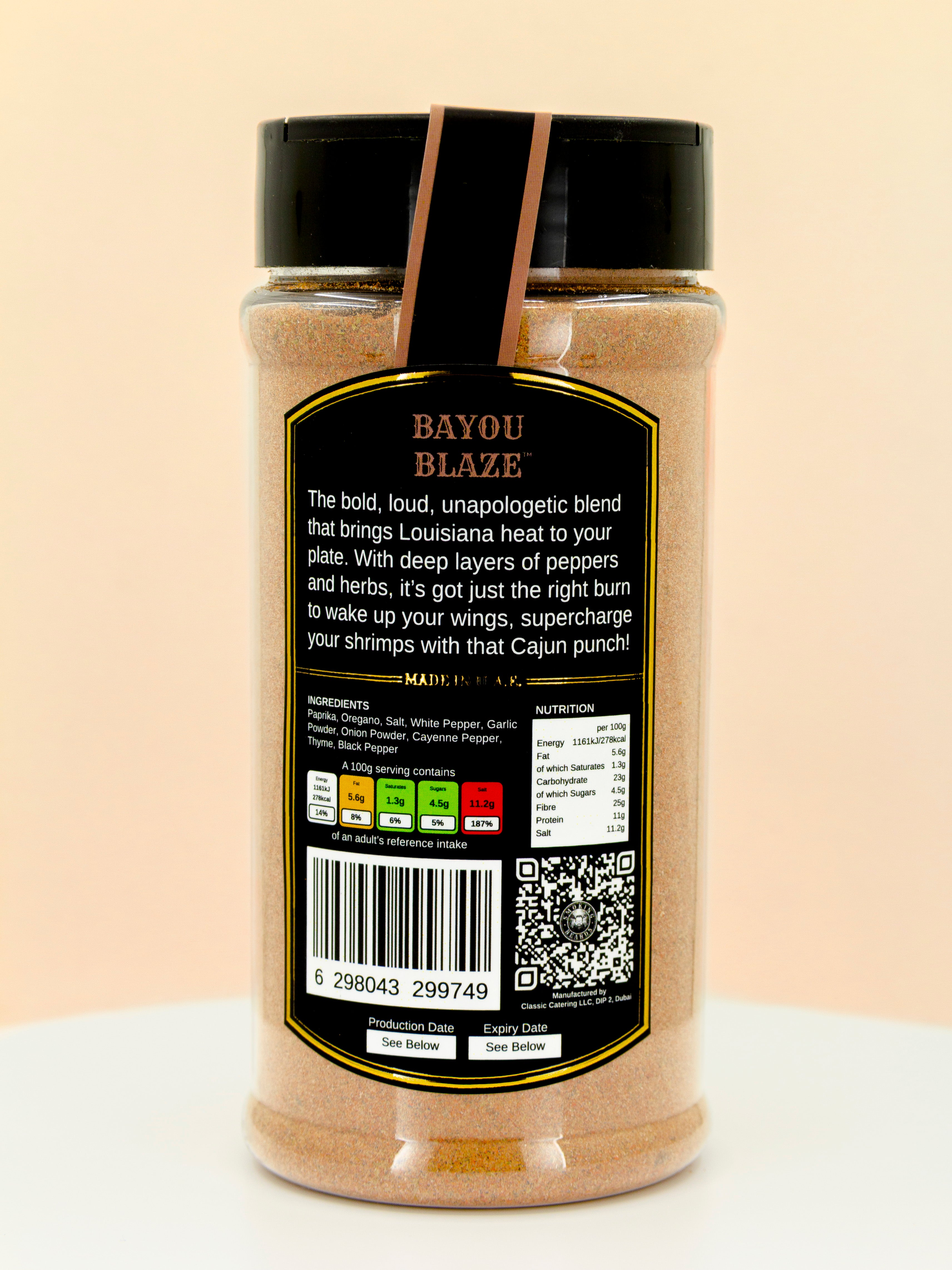 The Bayou Blaze Spice Rub (16oz)