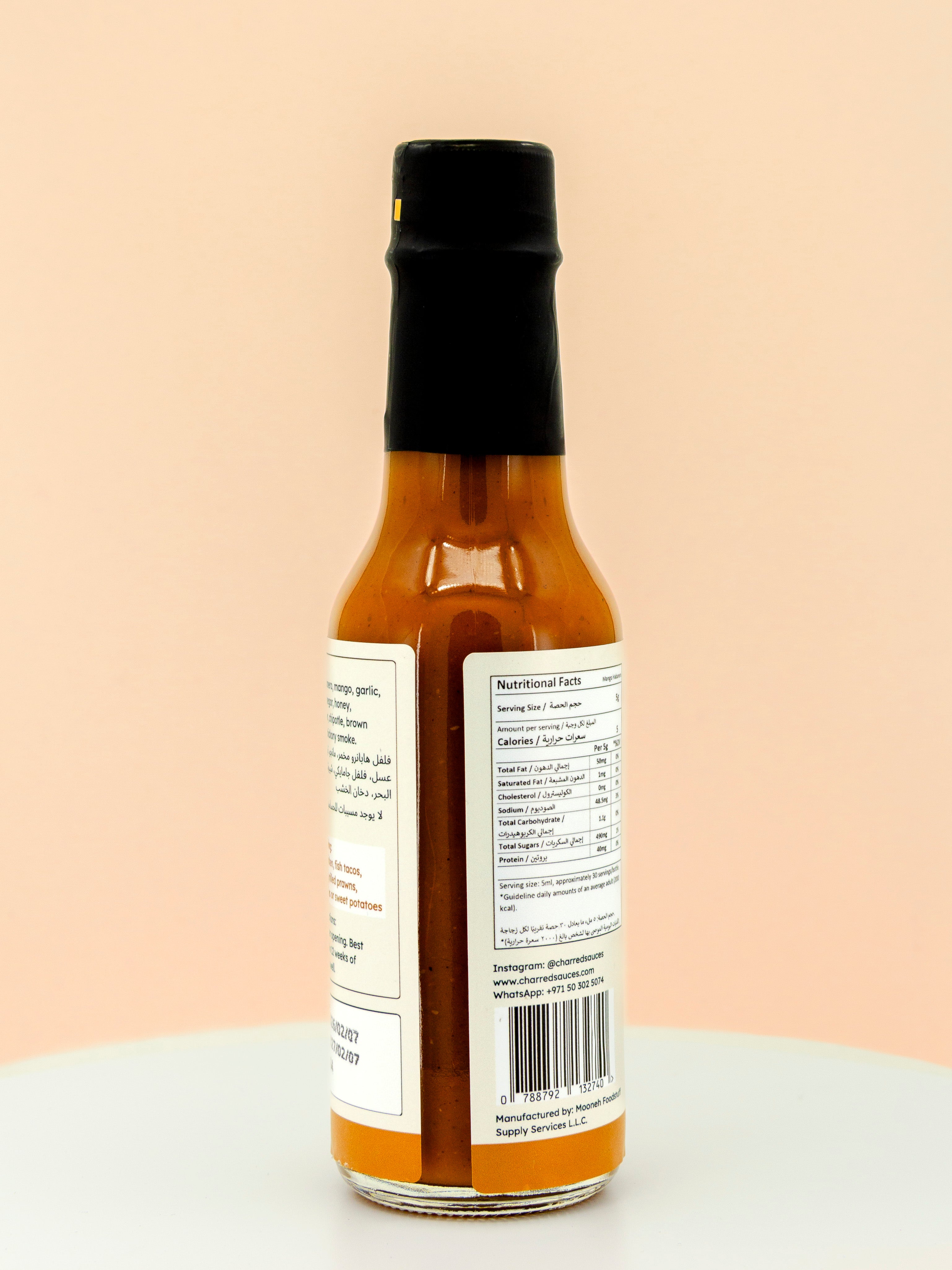 CHARRED Mango Habanero Hot Sauce