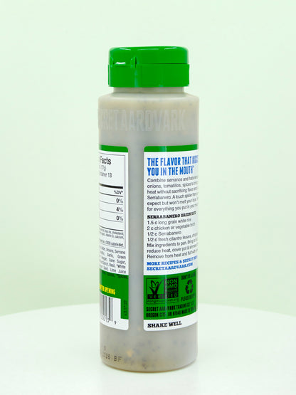 Serrabanero Green Hot Sauce