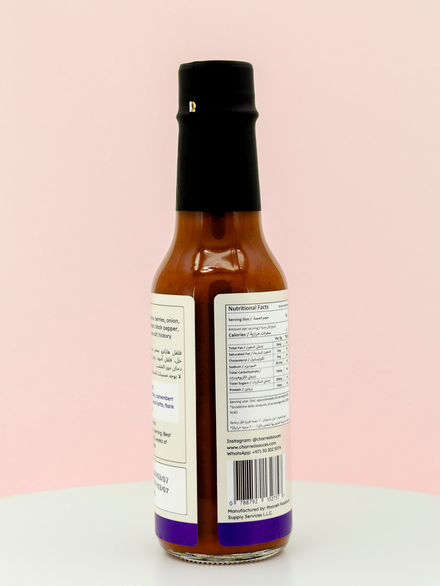 CHARRED Berries Habanero Hot Sauce