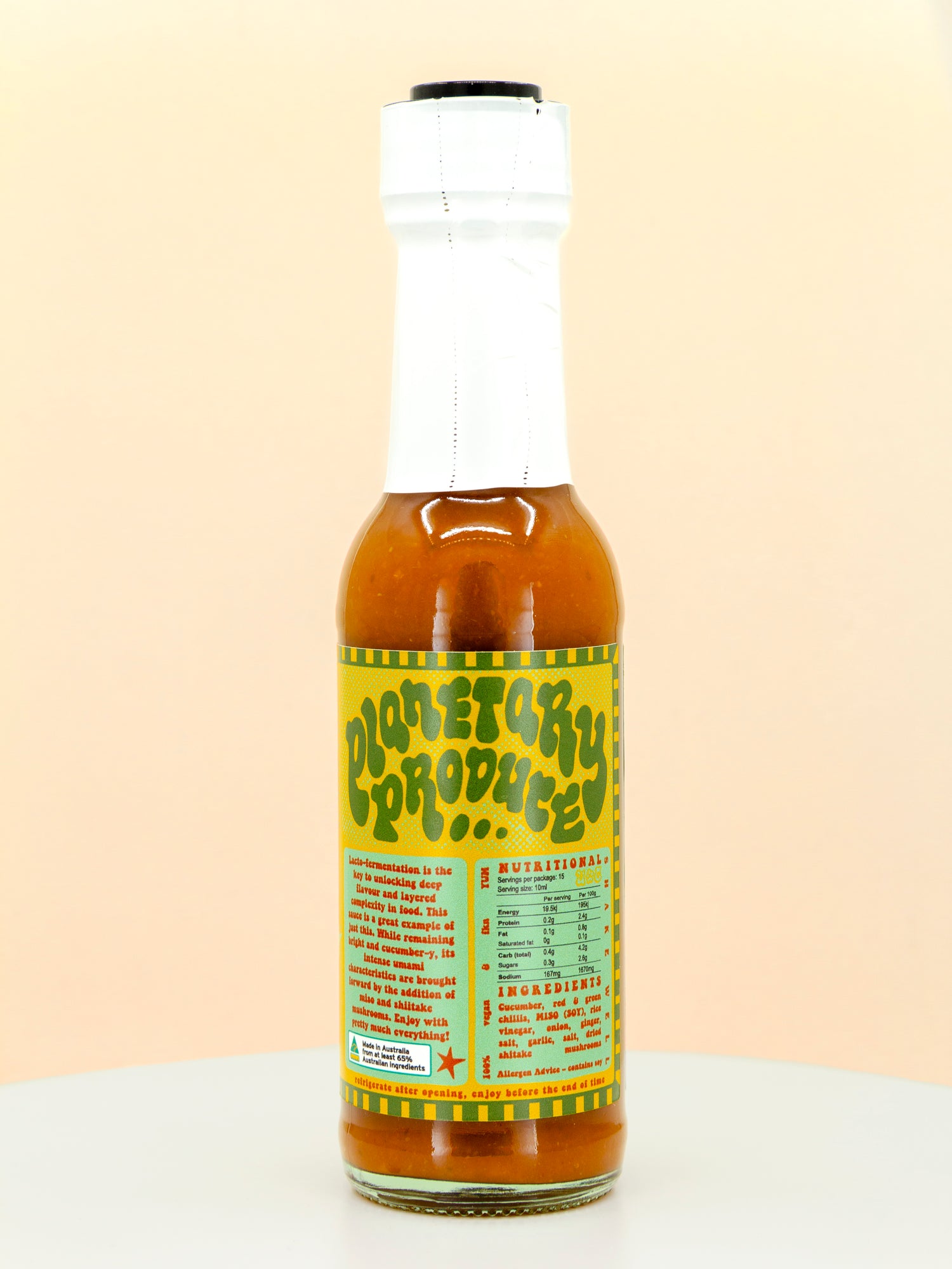 Cucumber Miso Hot Sauce