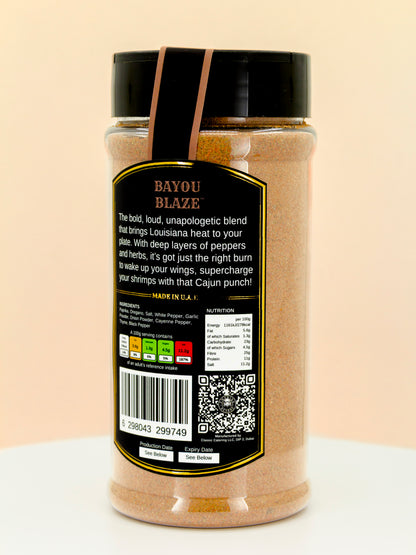 The Bayou Blaze Spice Rub (16oz)