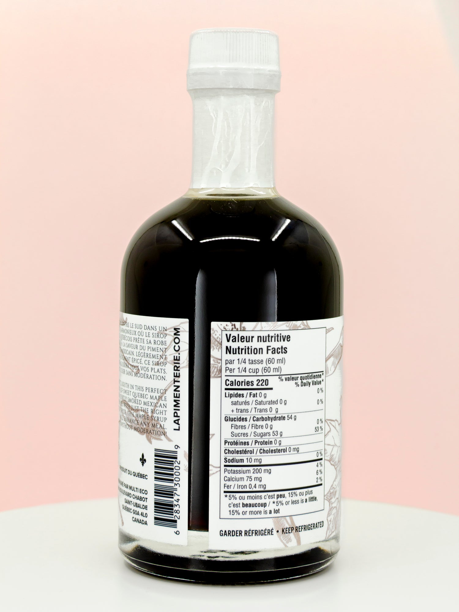 Chipotle-Infused Hot Maple Syrup