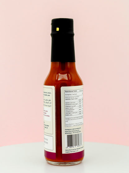 CHARRED Beetroot Jalapeno Hot Sauce