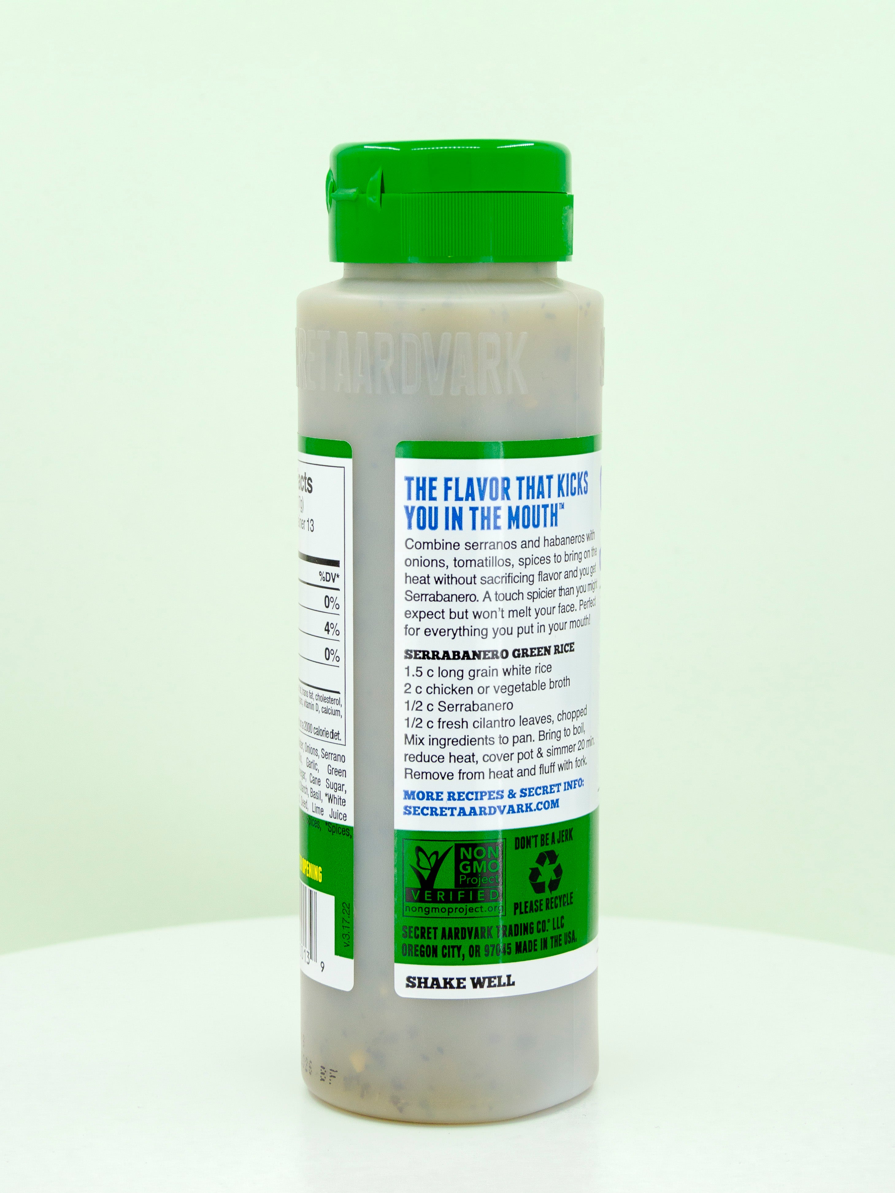 Serrabanero Green Hot Sauce