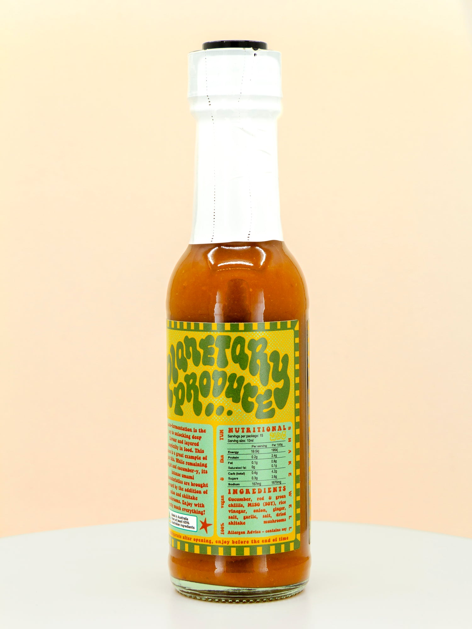 Cucumber Miso Hot Sauce