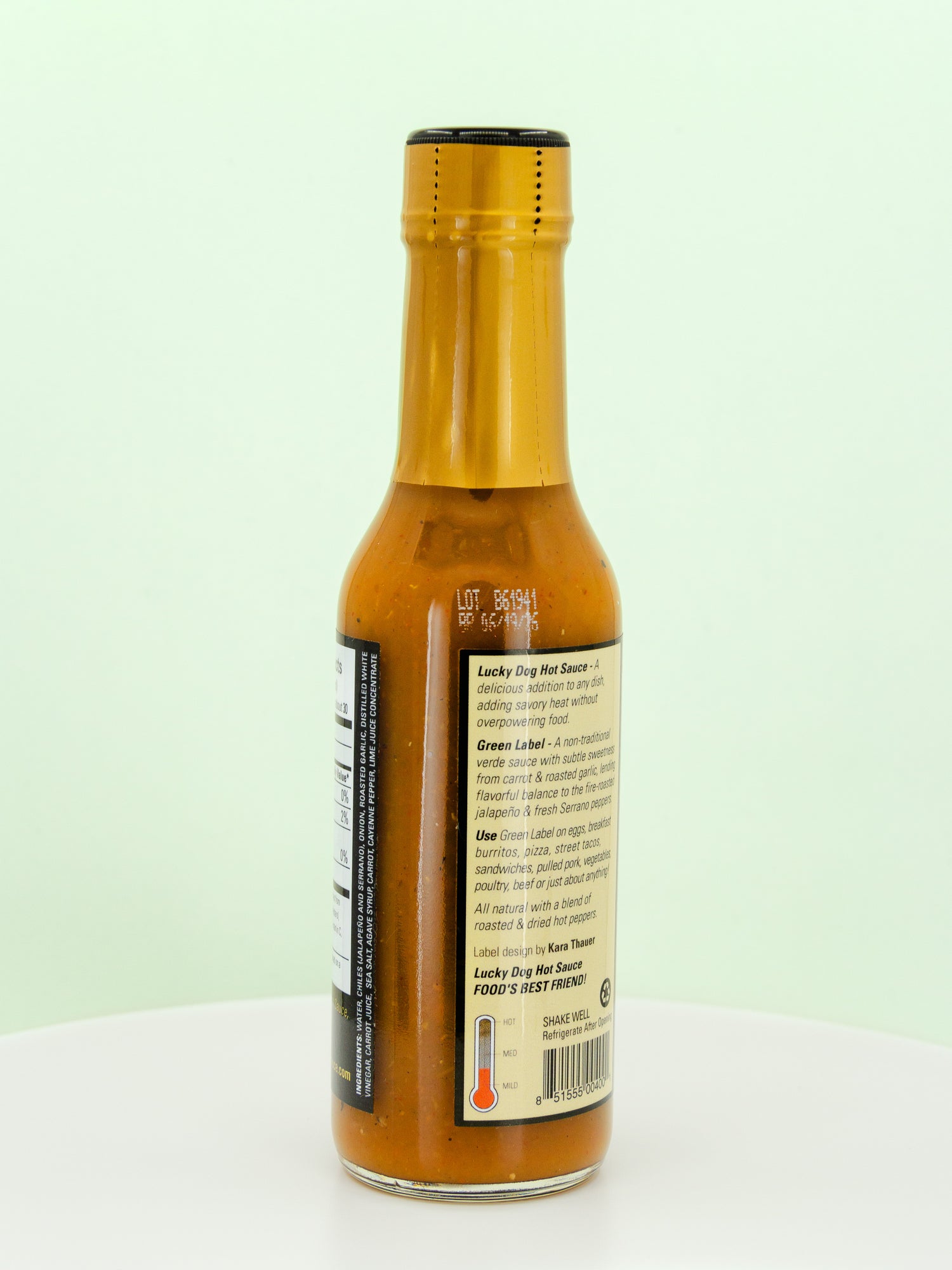 Fire Roasted Jalapeno &amp; Serrano Pepper Hot Sauce