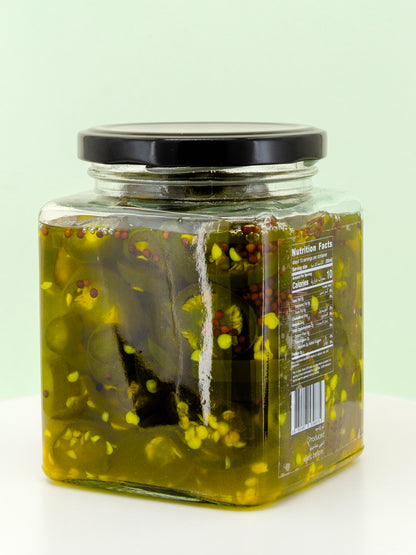 SWEET HEAT Candied Jalapeño Peppers