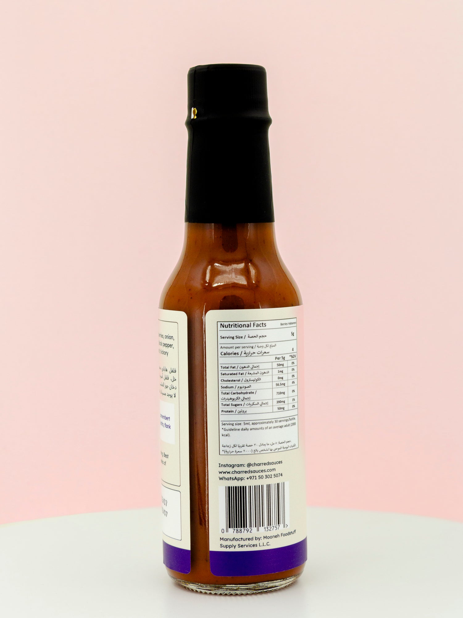 CHARRED Berries Habanero Hot Sauce