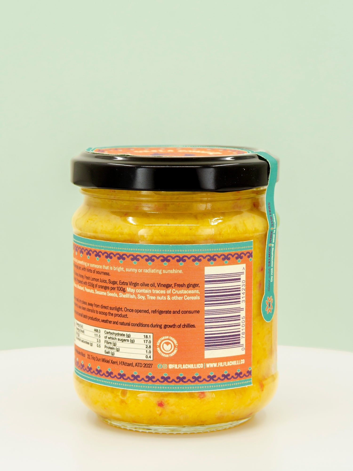 Xemxi Orange Habanero Jam