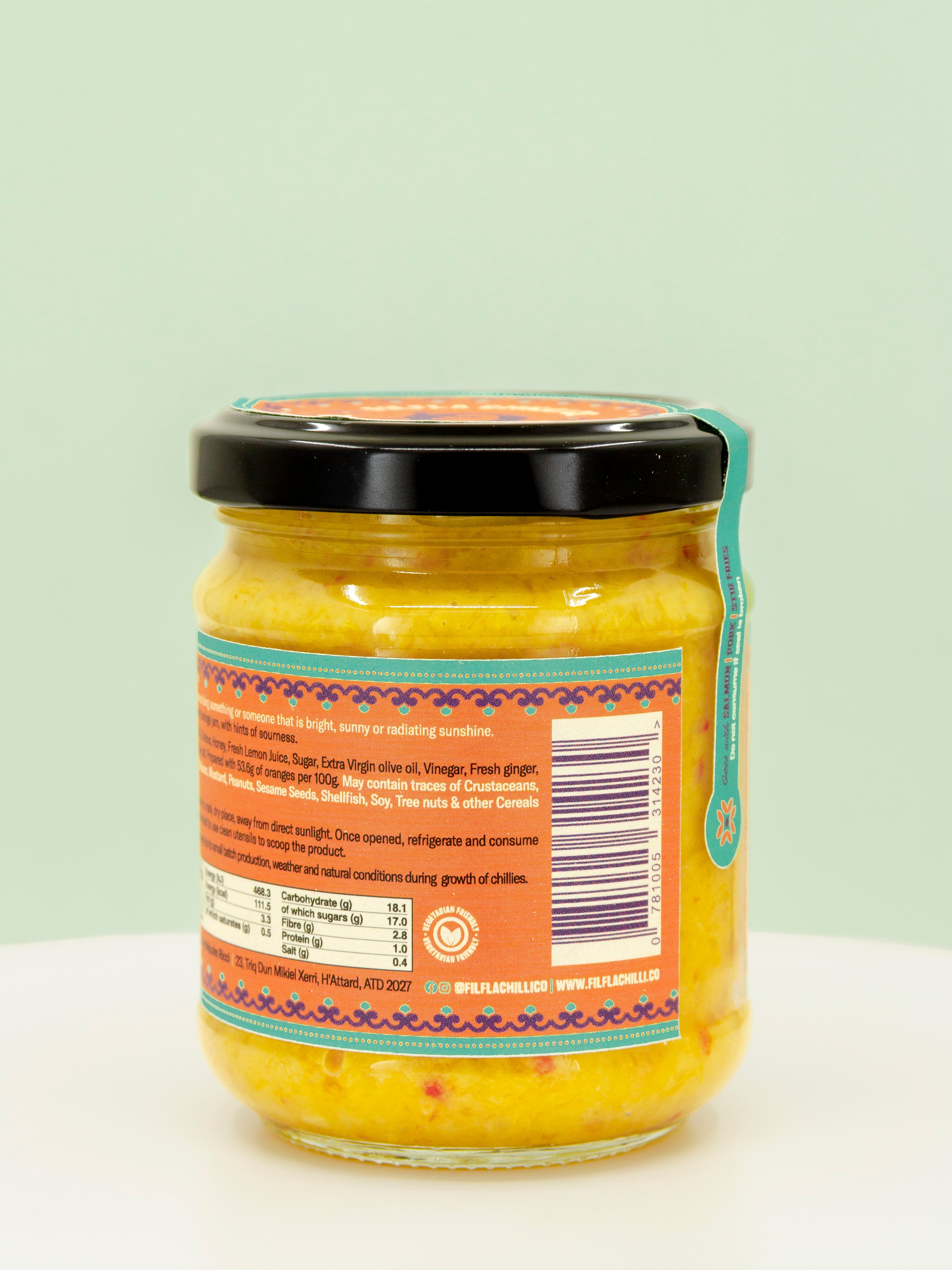 Xemxi Orange Habanero Jam