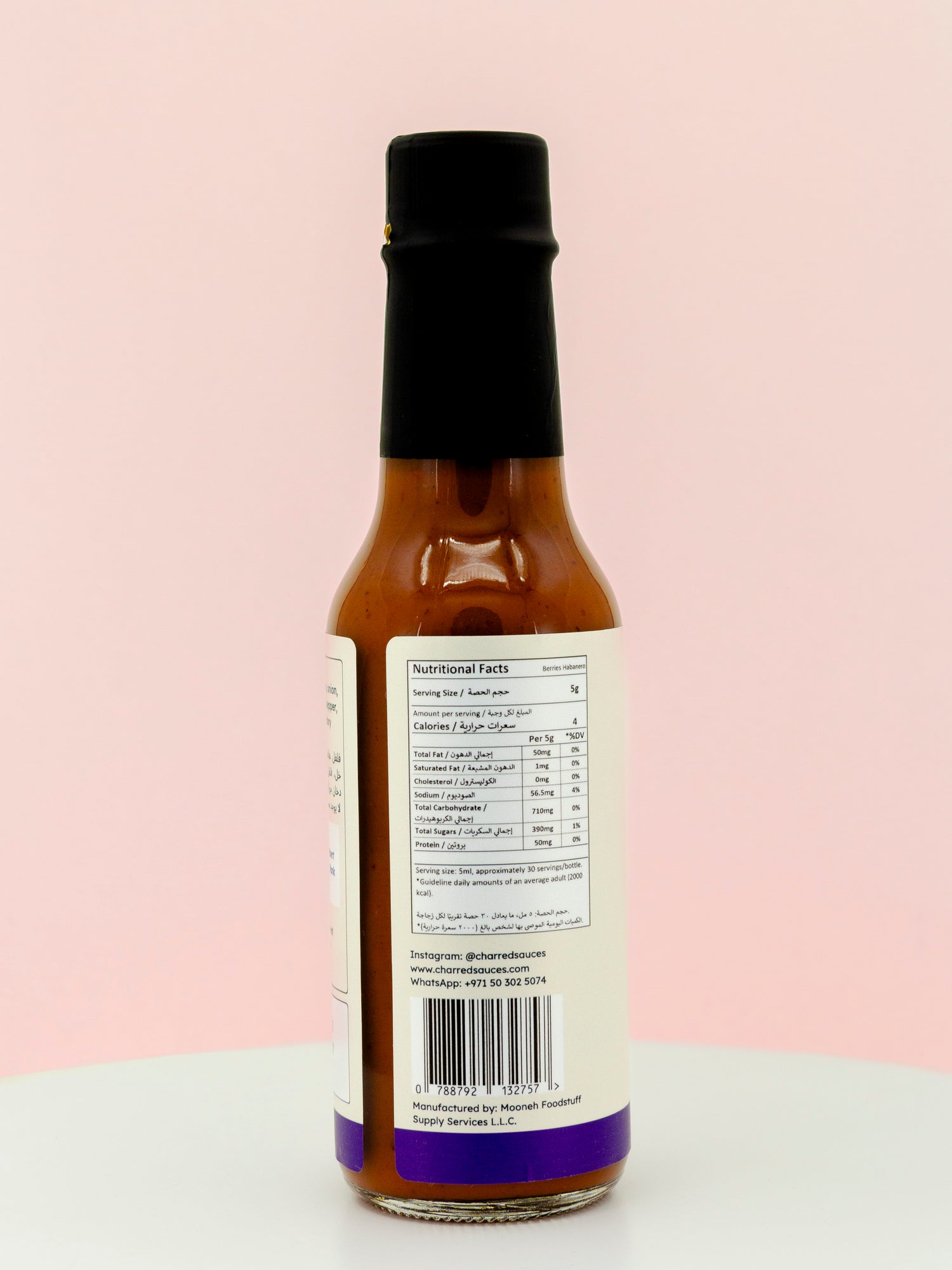CHARRED Berries Habanero Hot Sauce