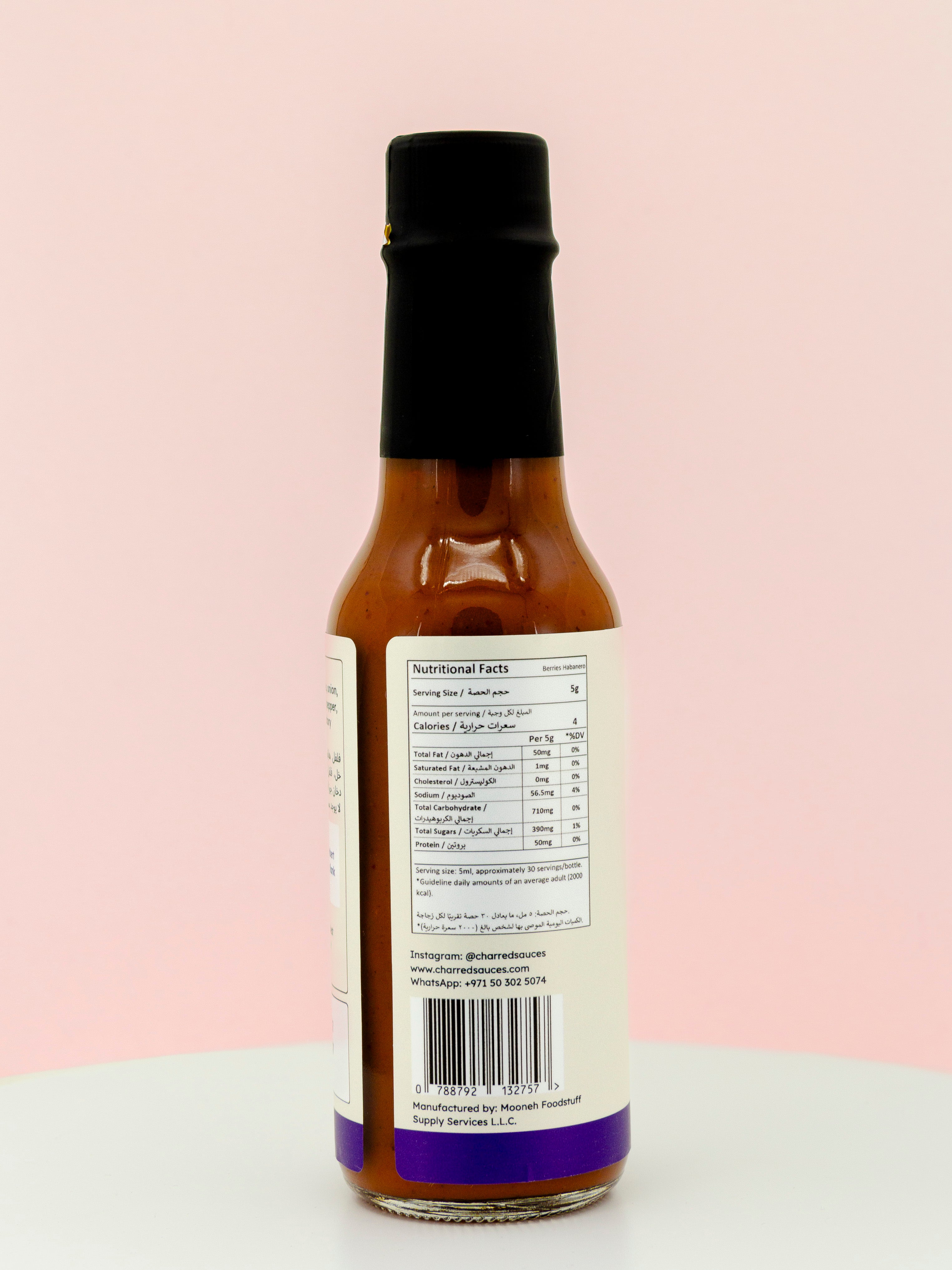 CHARRED Berries Habanero Hot Sauce