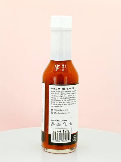 Cayenne, Garlic Hot Sauce