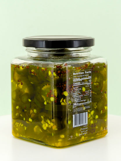 SWEET HEAT Candied Jalapeño Peppers