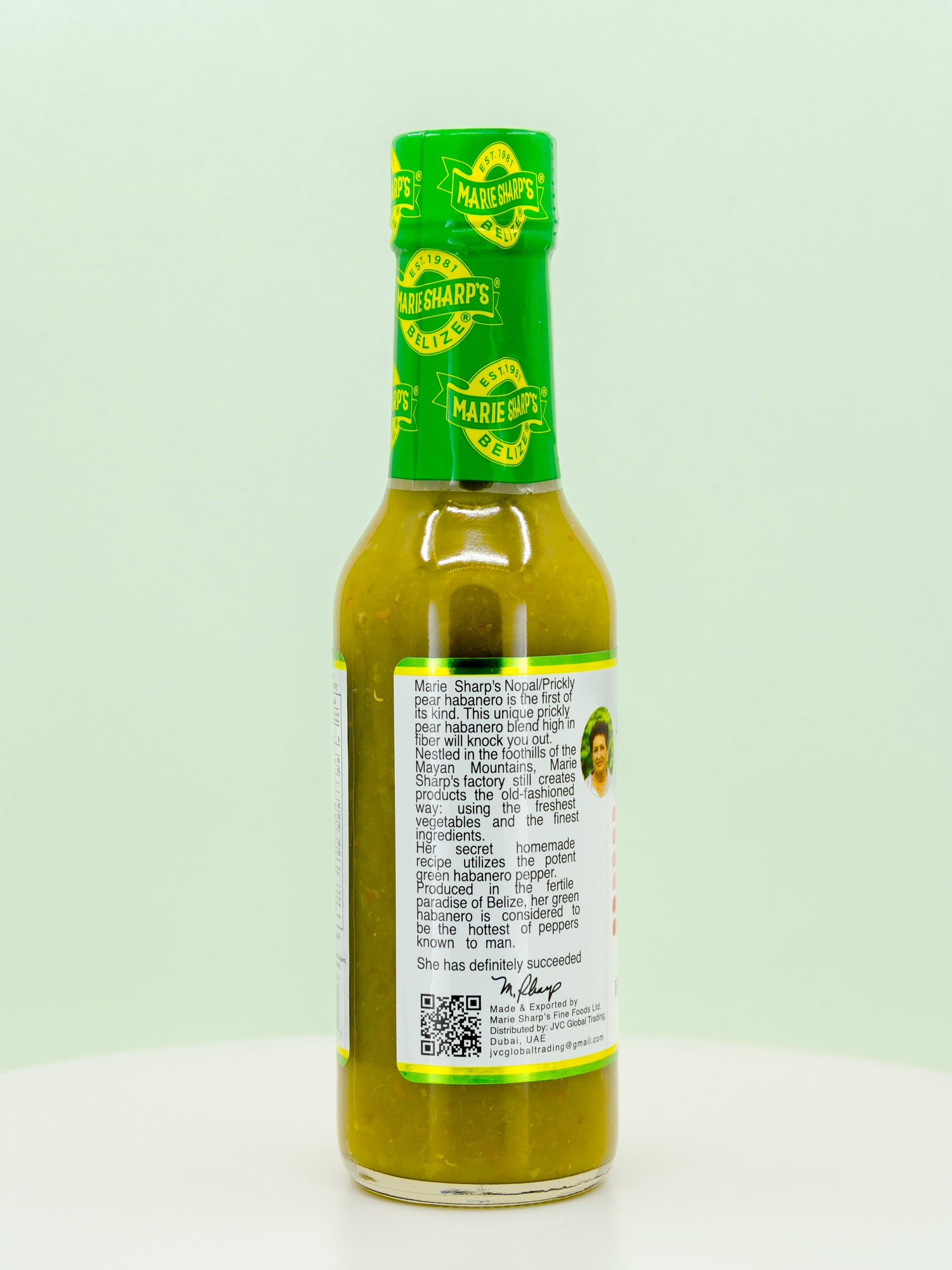 Nopal Green Pepper Hot Sauce