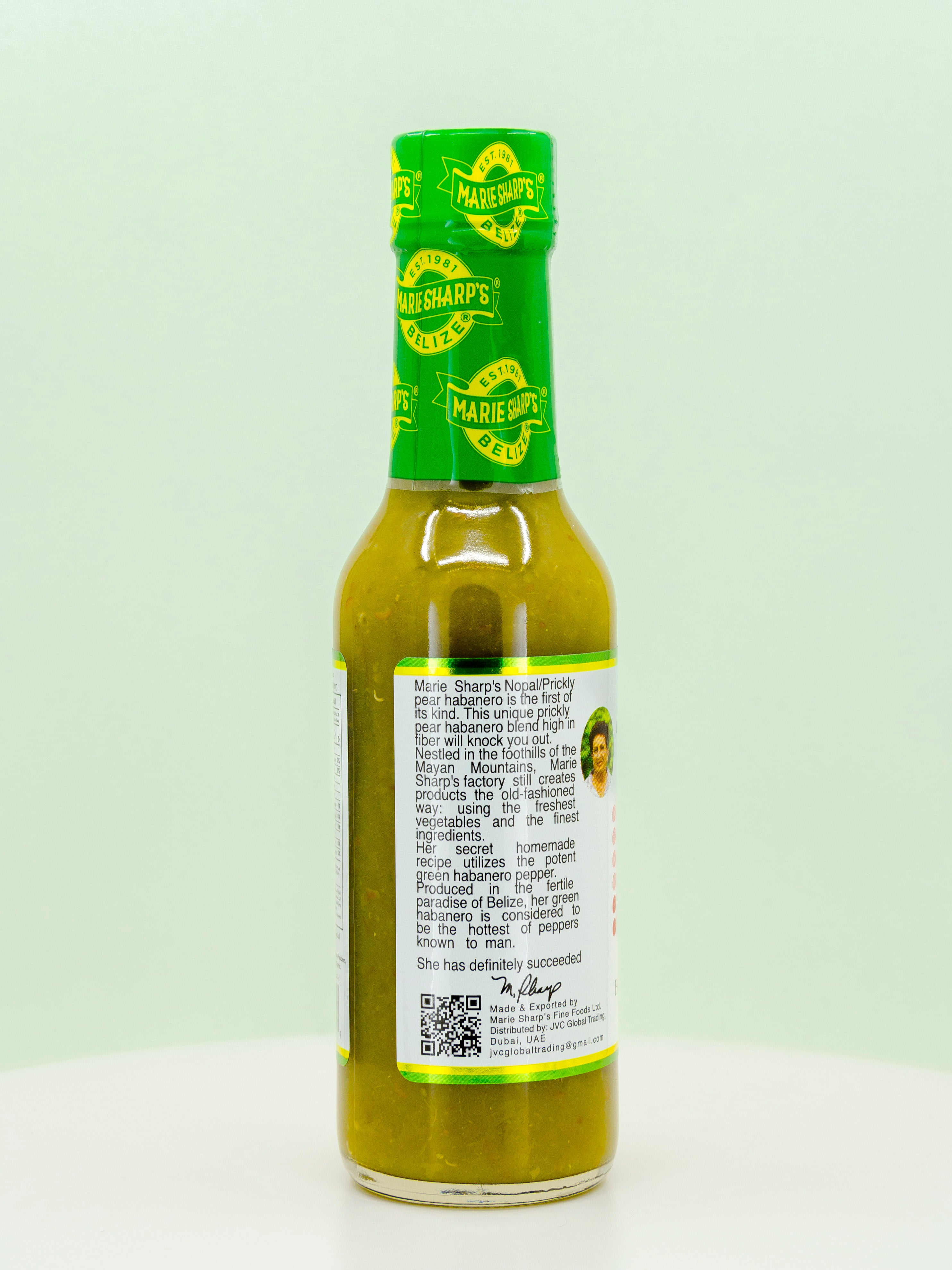 Nopal Green Pepper Hot Sauce