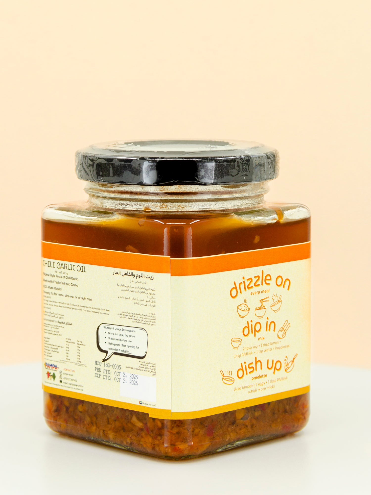 Mild Spicy &amp; Garlicky Chilli Garlic Oil