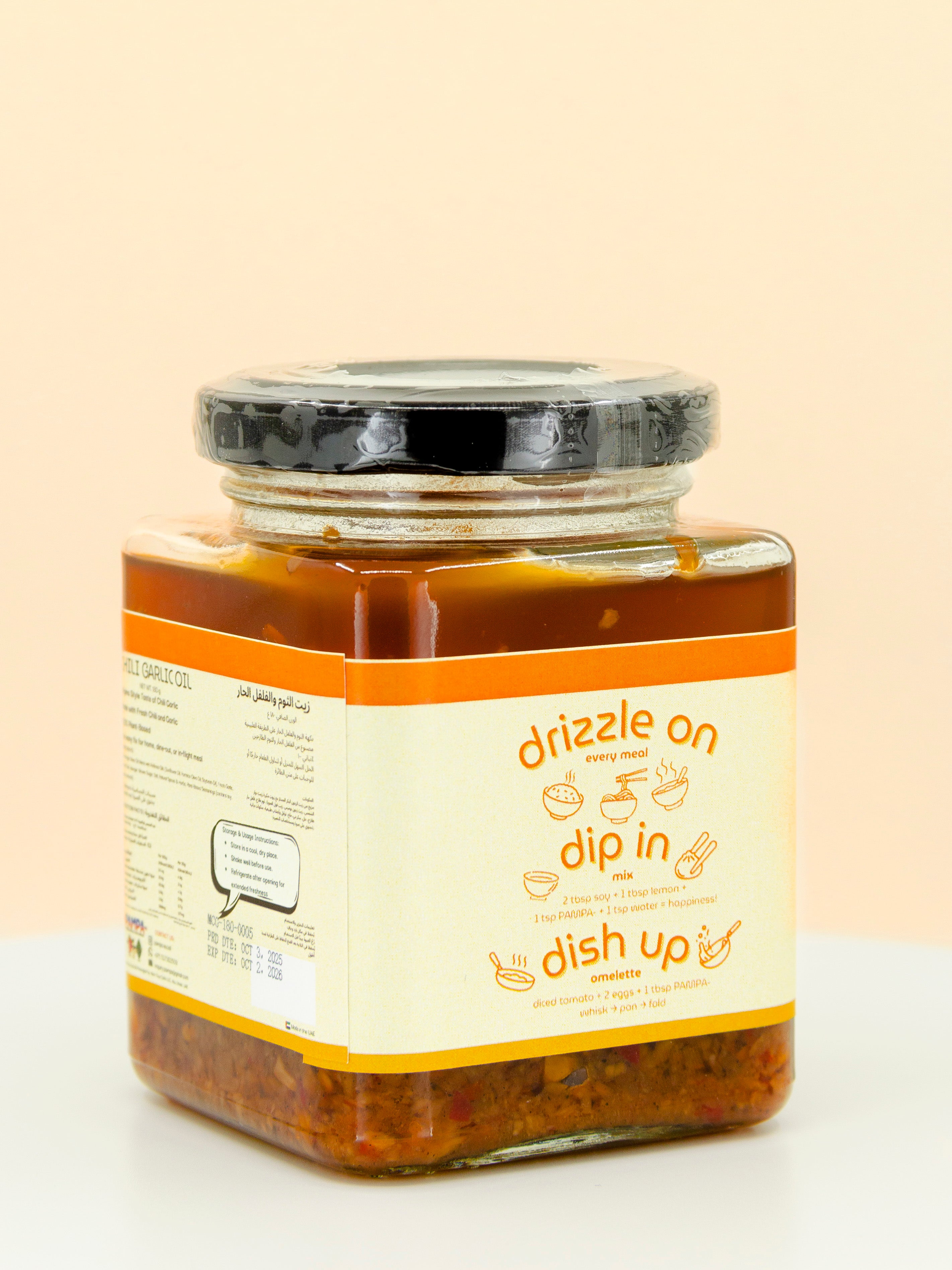Mild Spicy &amp; Garlicky Chilli Garlic Oil