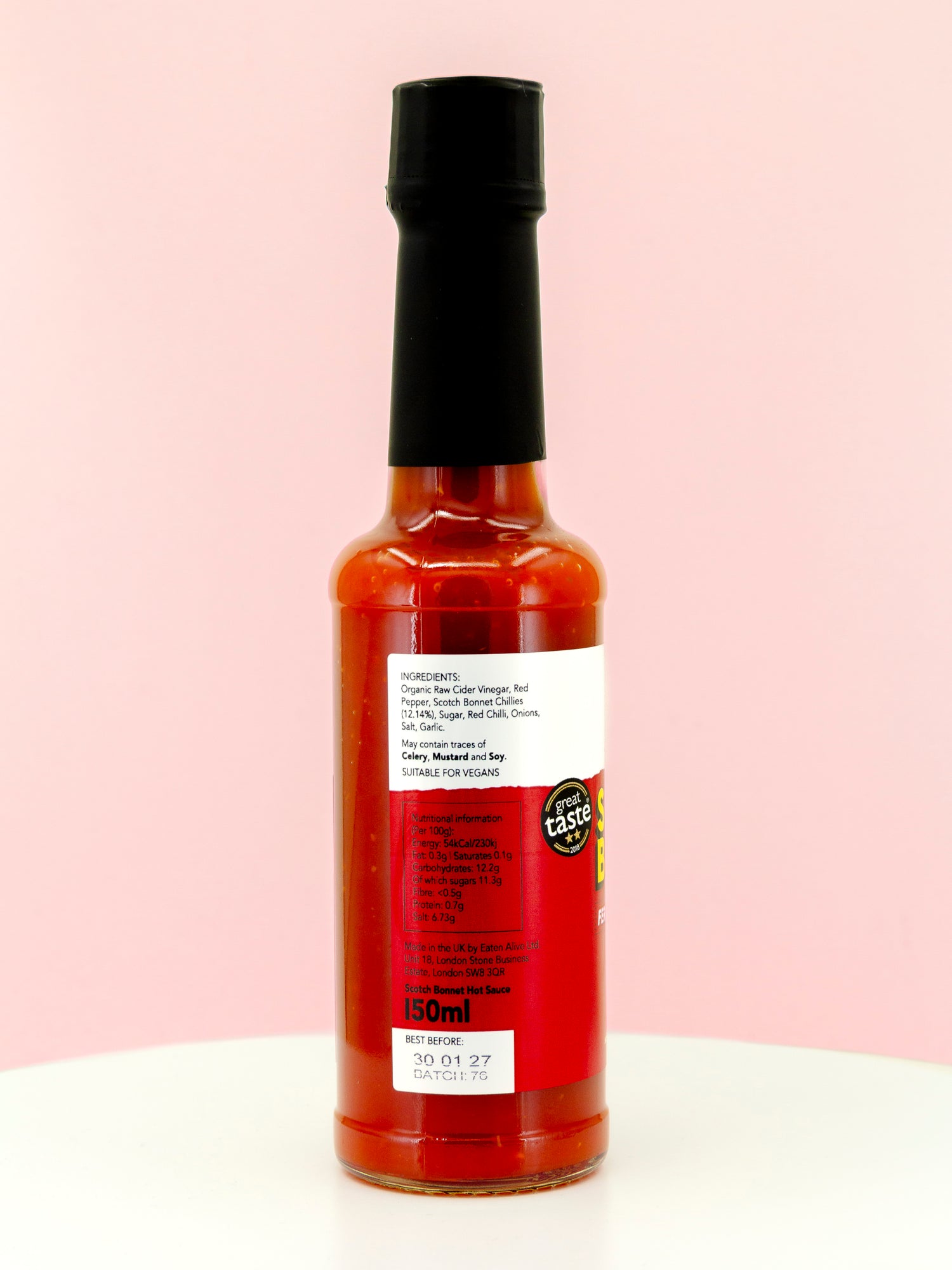 EATEN ALIVE Scotch Bonnet Hot Sauce