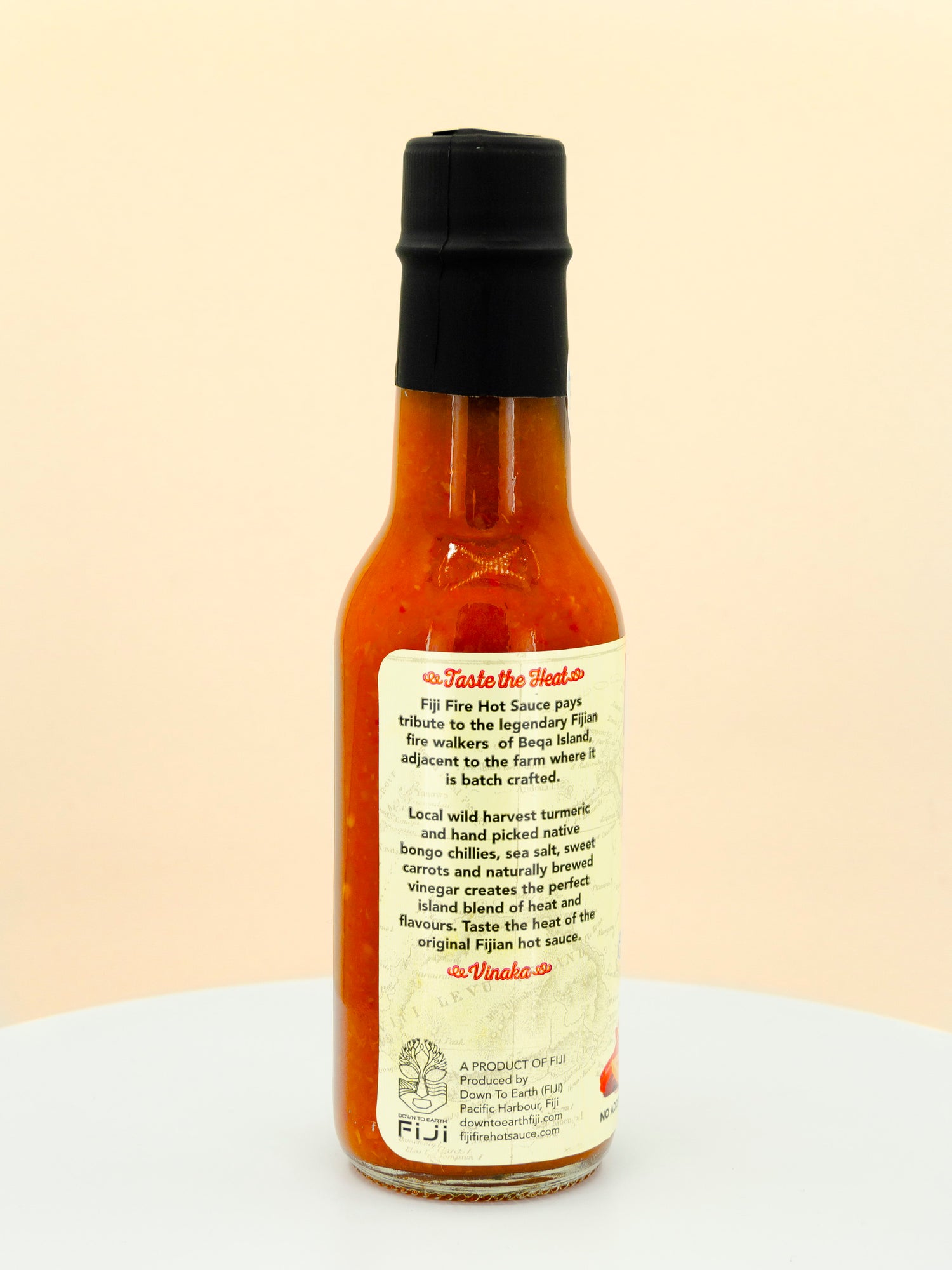 Fiji Fire Native Bongo Chilli Hot Sauce