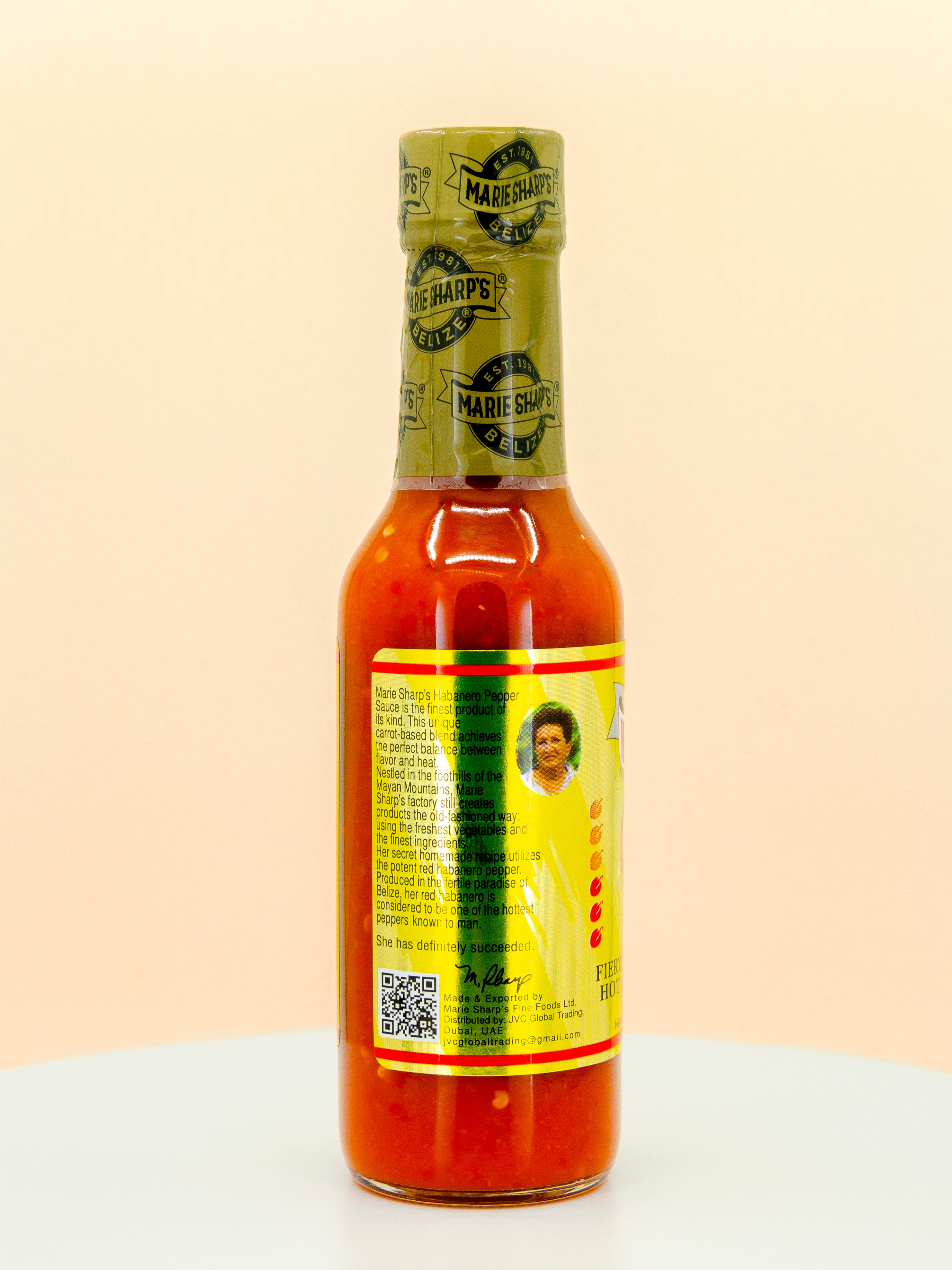 Fiery Hot Habanero Pepper Hot Sauce