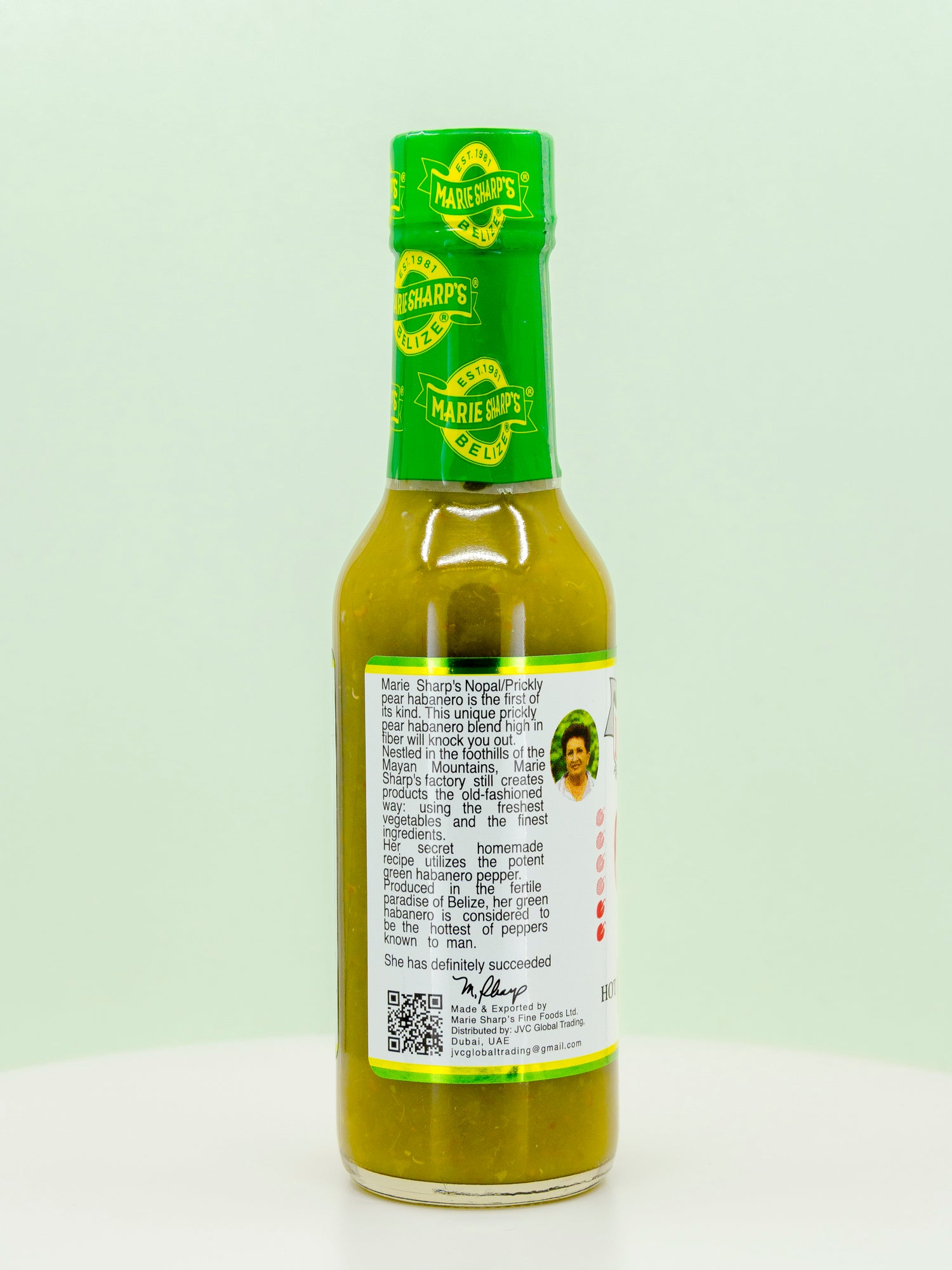Nopal Green Pepper Hot Sauce