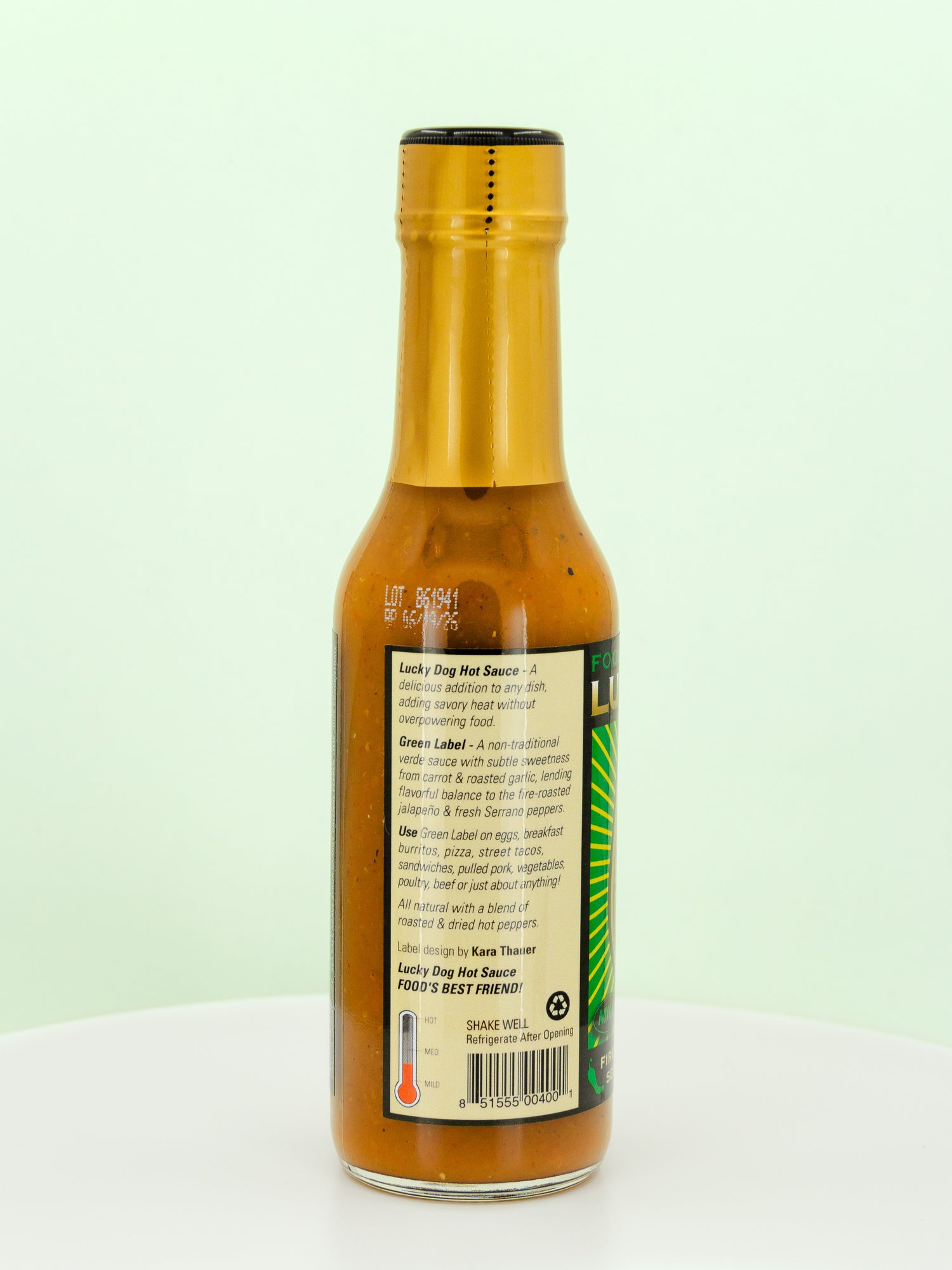 Fire Roasted Jalapeno &amp; Serrano Pepper Hot Sauce