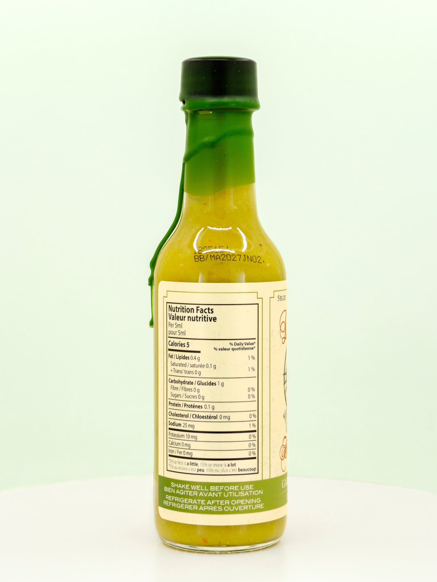 Garlic Jalapeno Hot Sauce
