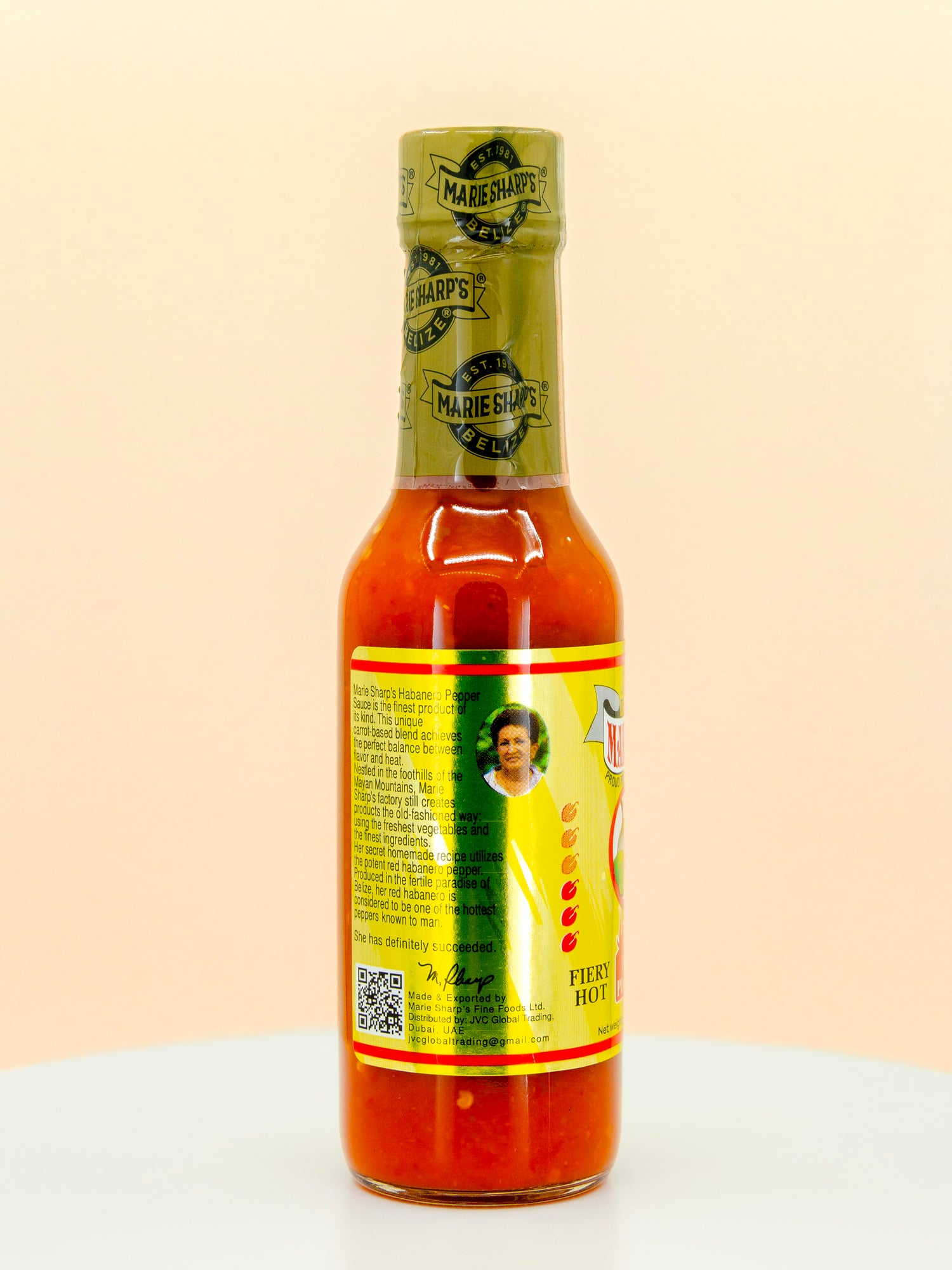 Fiery Hot Habanero Pepper Hot Sauce