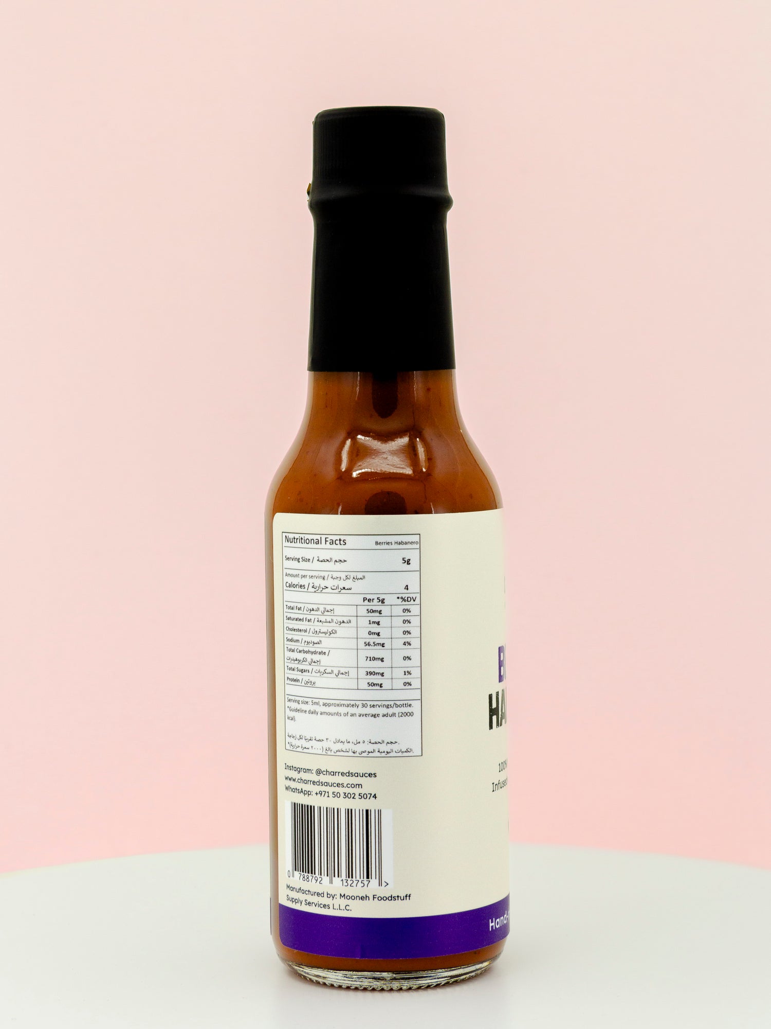 CHARRED Berries Habanero Hot Sauce
