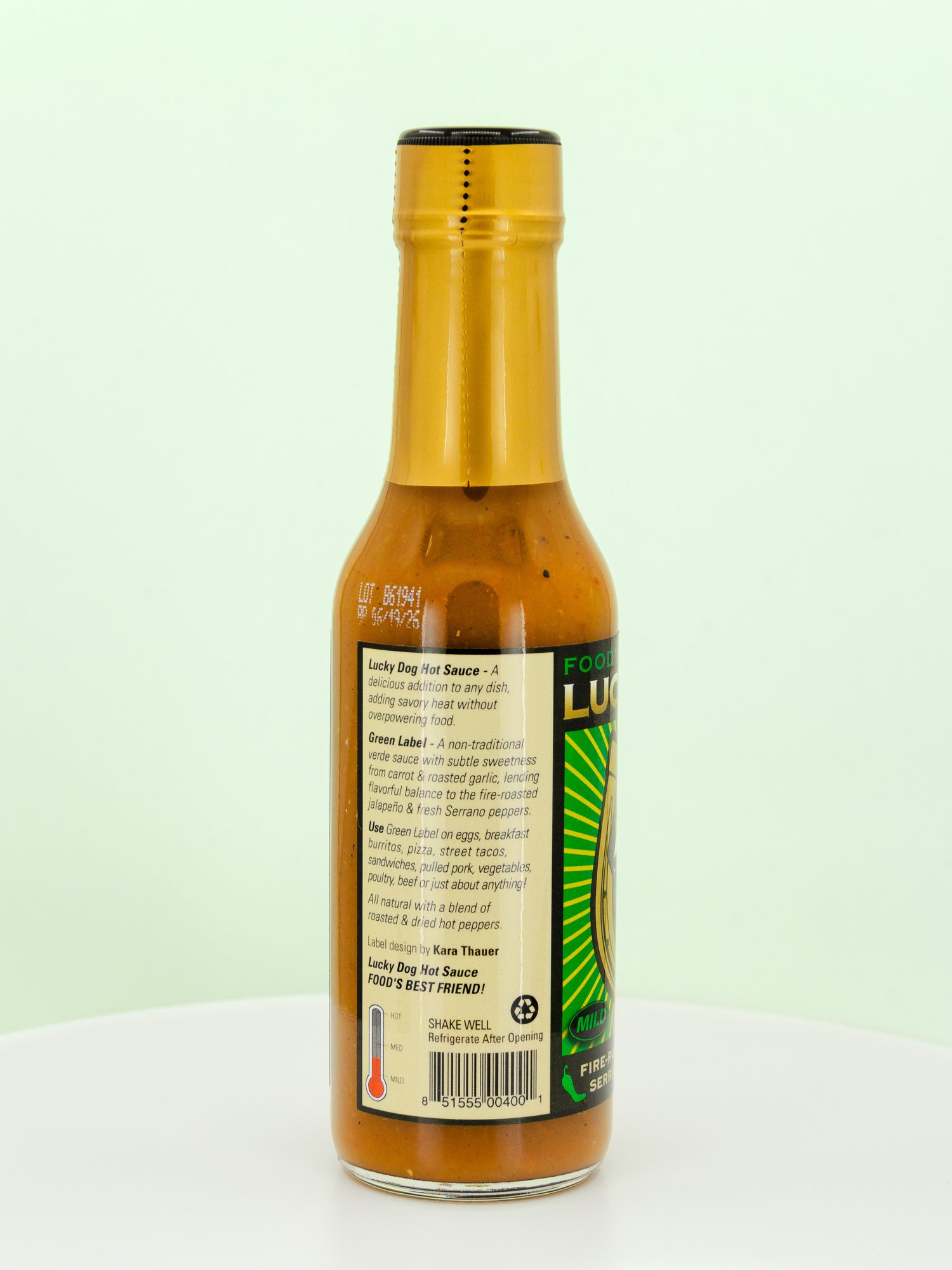 Fire Roasted Jalapeno &amp; Serrano Pepper Hot Sauce