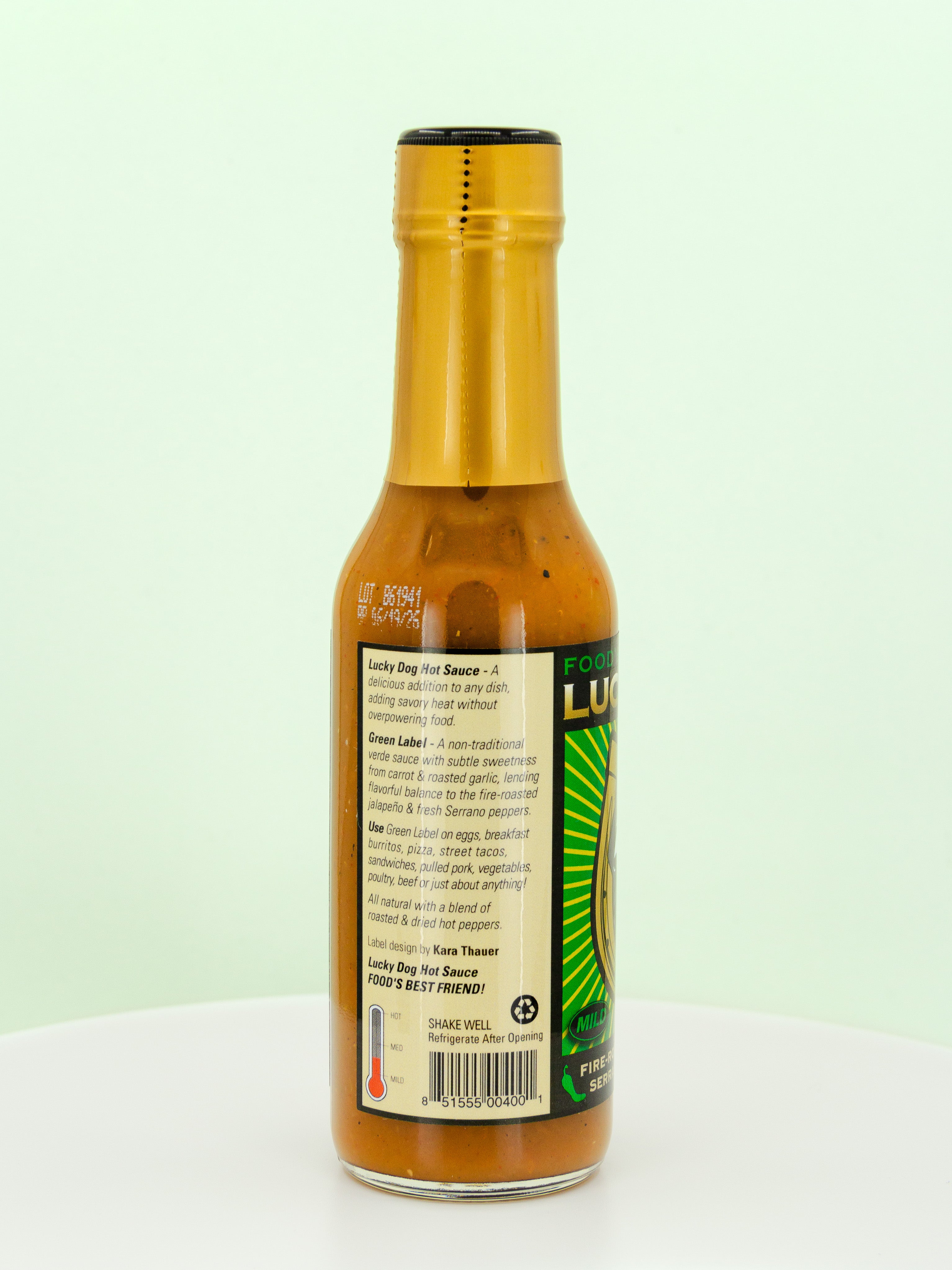 Fire Roasted Jalapeno &amp; Serrano Pepper Hot Sauce