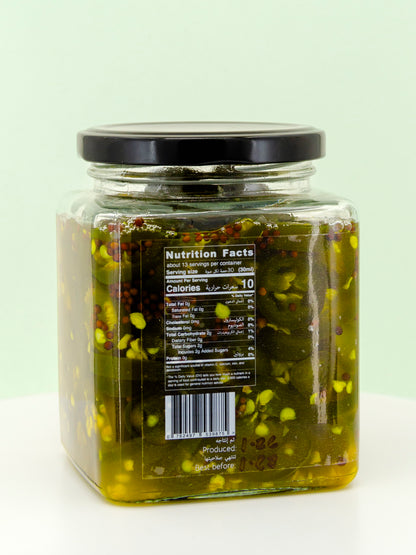 SWEET HEAT Candied Jalapeño Peppers