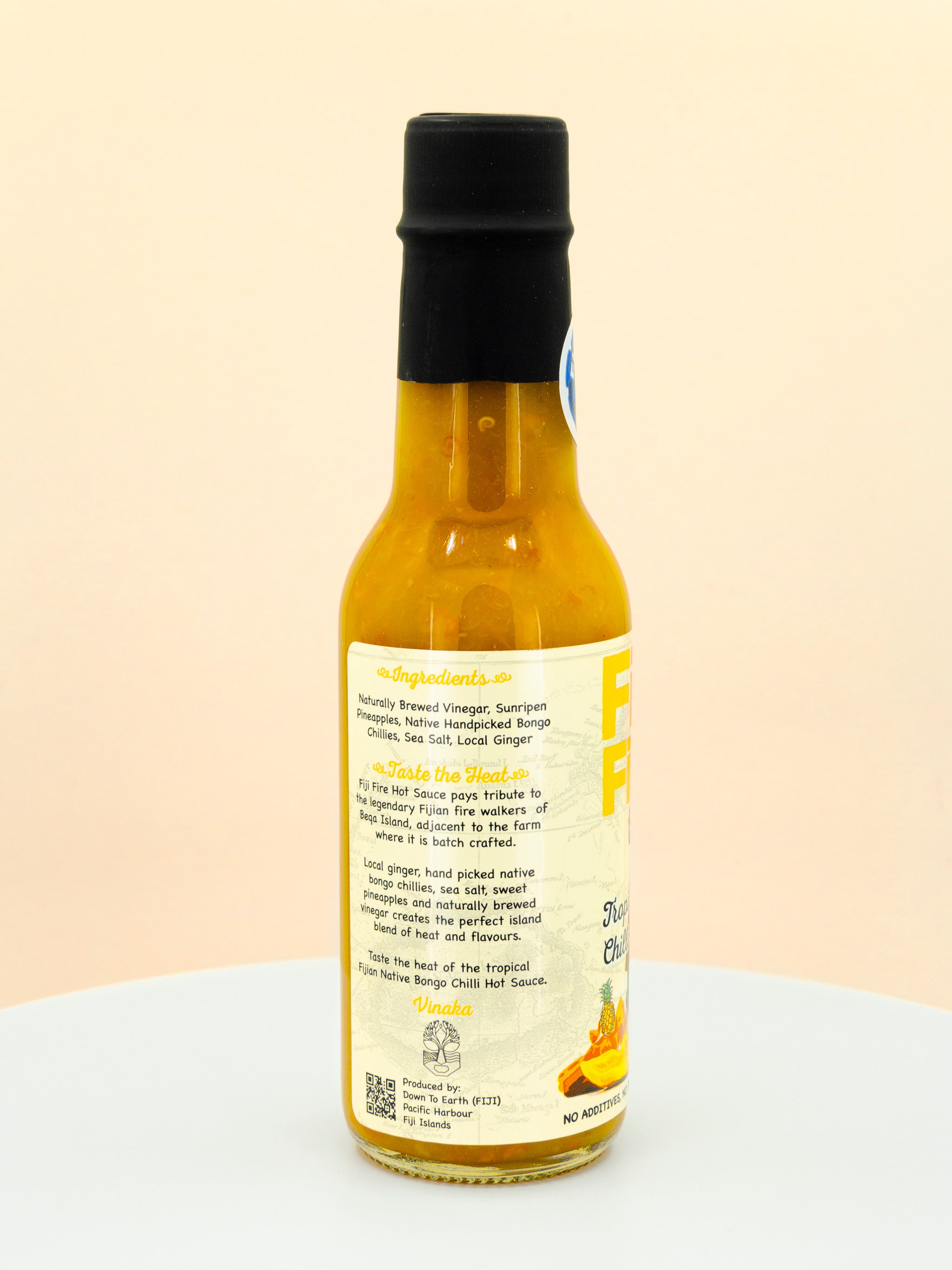 Fiji Fire Tropical Bongo Chilli Hot Sauce