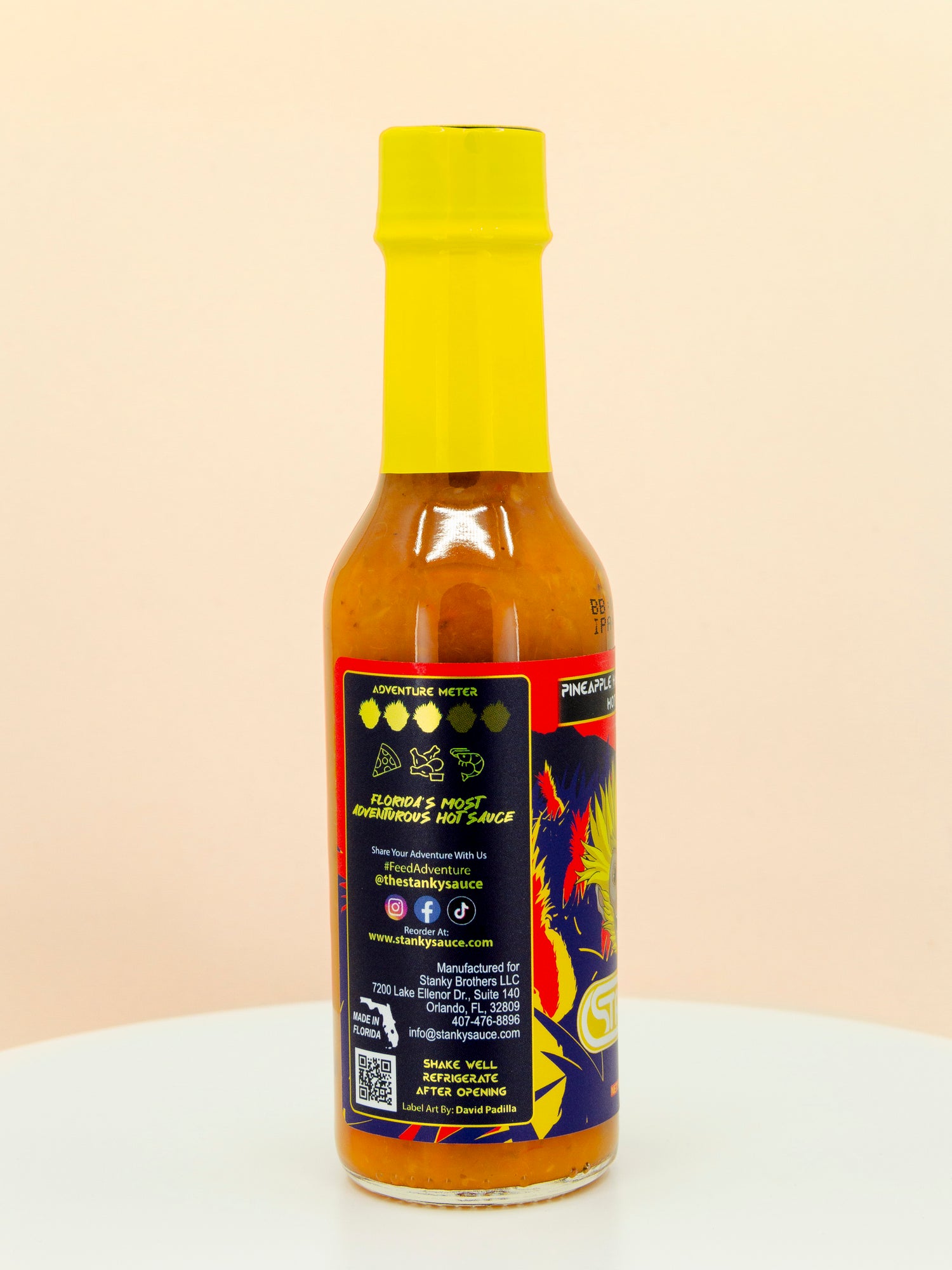 Pineapple Habanero Ghost Hot Sauce