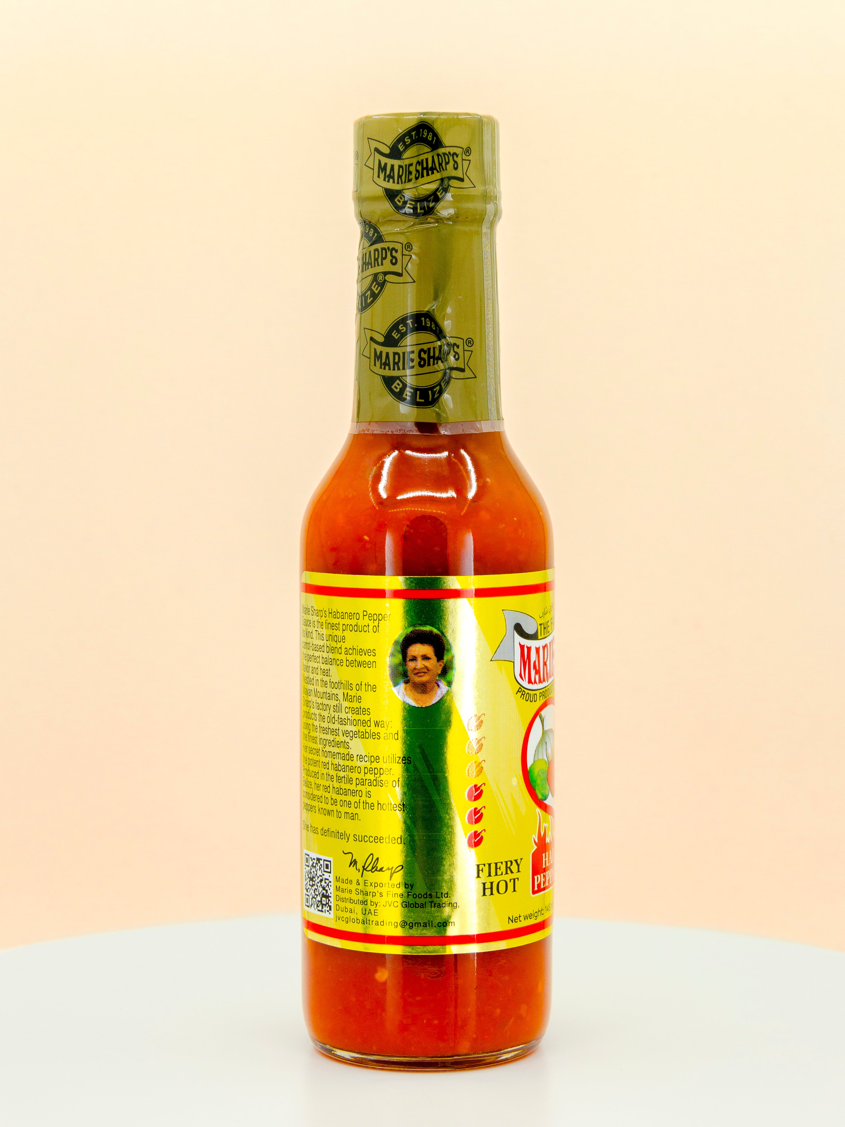Fiery Hot Habanero Pepper Hot Sauce